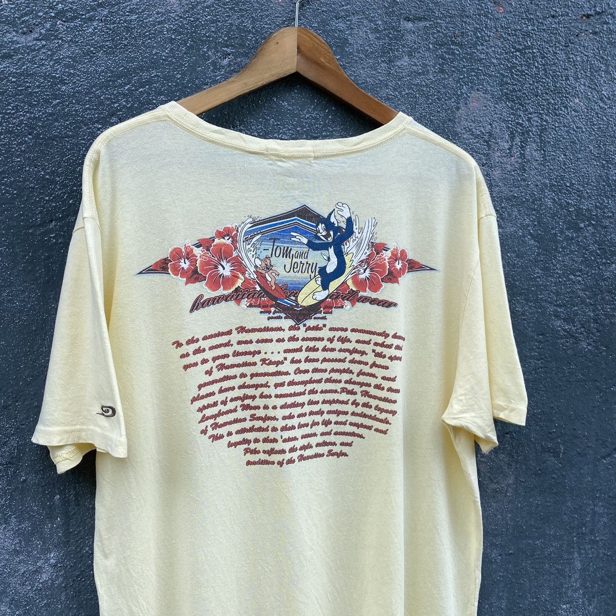 Vintage Thrashed Vintage Tom & Jerry Piko Surfboard ERD GRUNGE TEE Size US XL / EU 56 / 4 - 1 Thumbnail