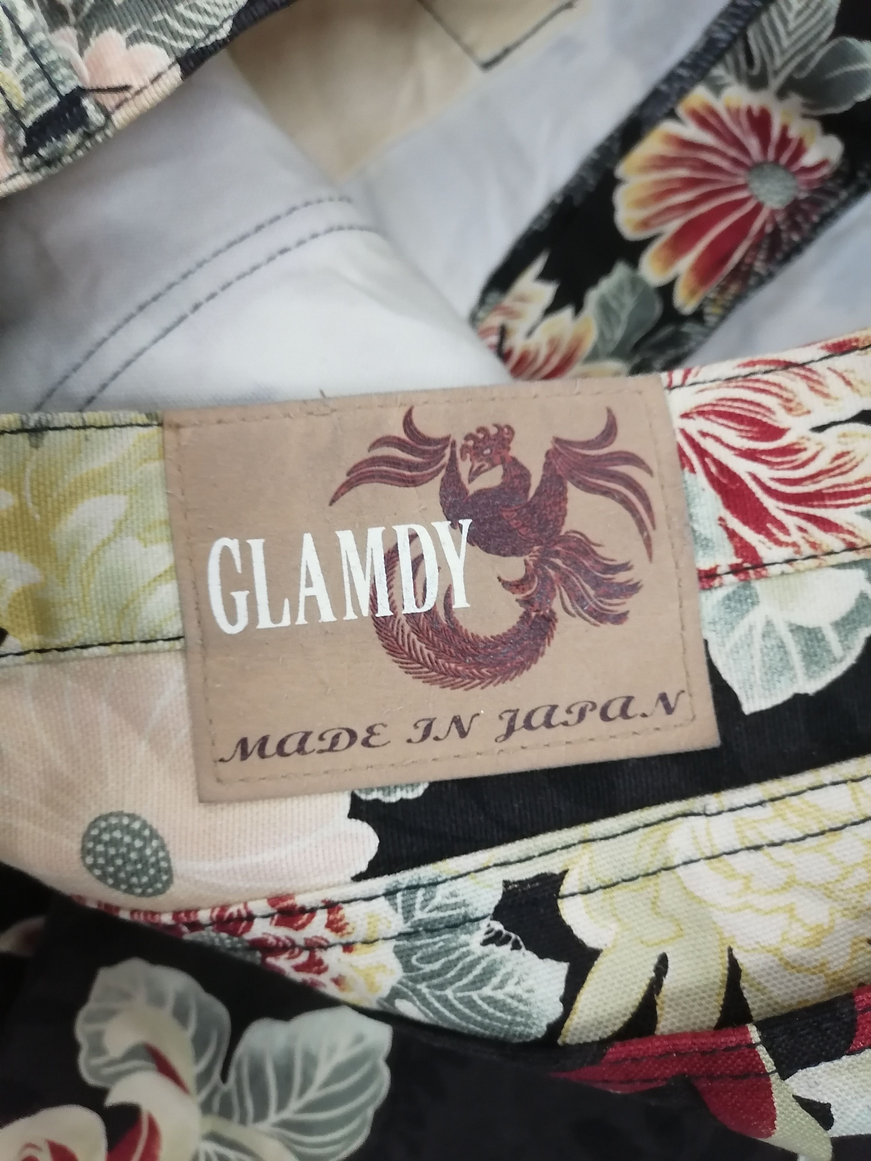 Japanese Brand Made In Japan Glamdy Floral Erd Printed Denim Pants Size US 31 - 6 Thumbnail