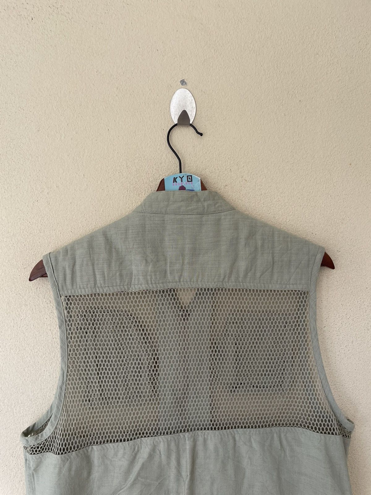 Japanese Brand VINTAGE MACCHIO FISHNET VEST Size US S / EU 44-46 / 1 - 6 Thumbnail