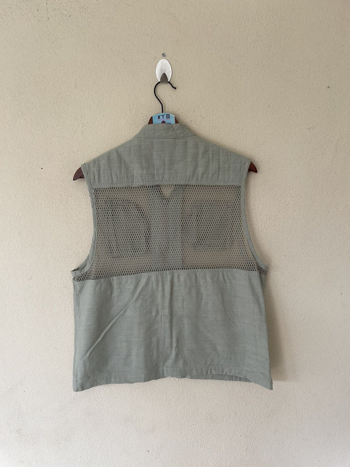 Japanese Brand VINTAGE MACCHIO FISHNET VEST Size US S / EU 44-46 / 1 - 5 Thumbnail