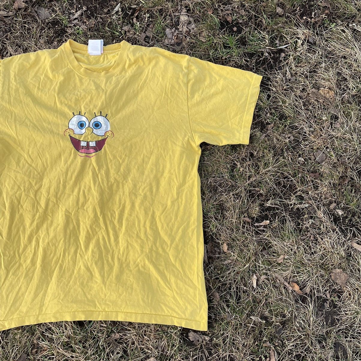 Vintage Vintage Y2K Sun Faded Graphic Tee Spongebob Streetwear L Size US L / EU 52-54 / 3 - 2 Thumbnail