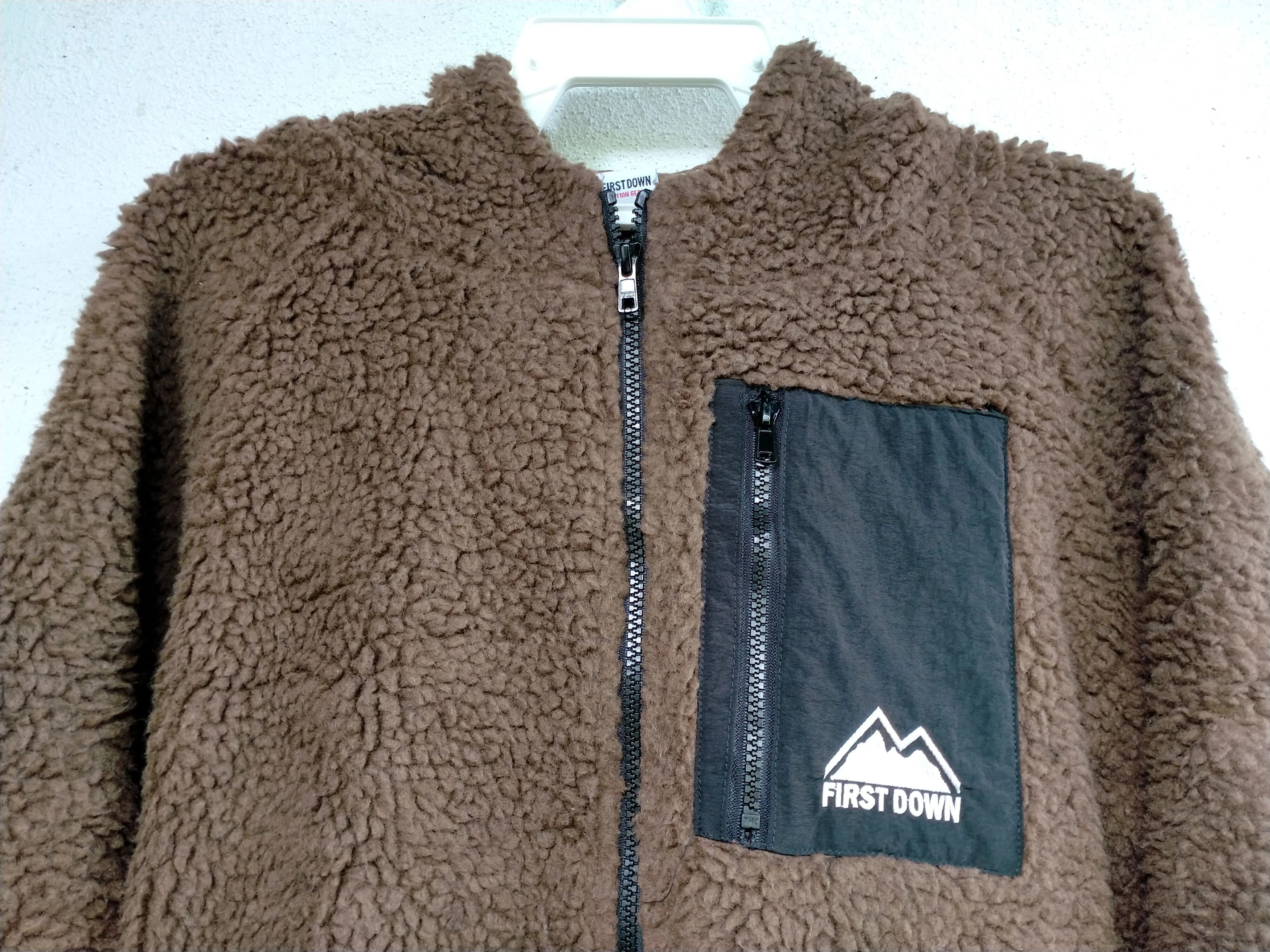 Japanese Brand First Down Fleece Boa Hoodie Size US XL / EU 56 / 4 - 4 Thumbnail