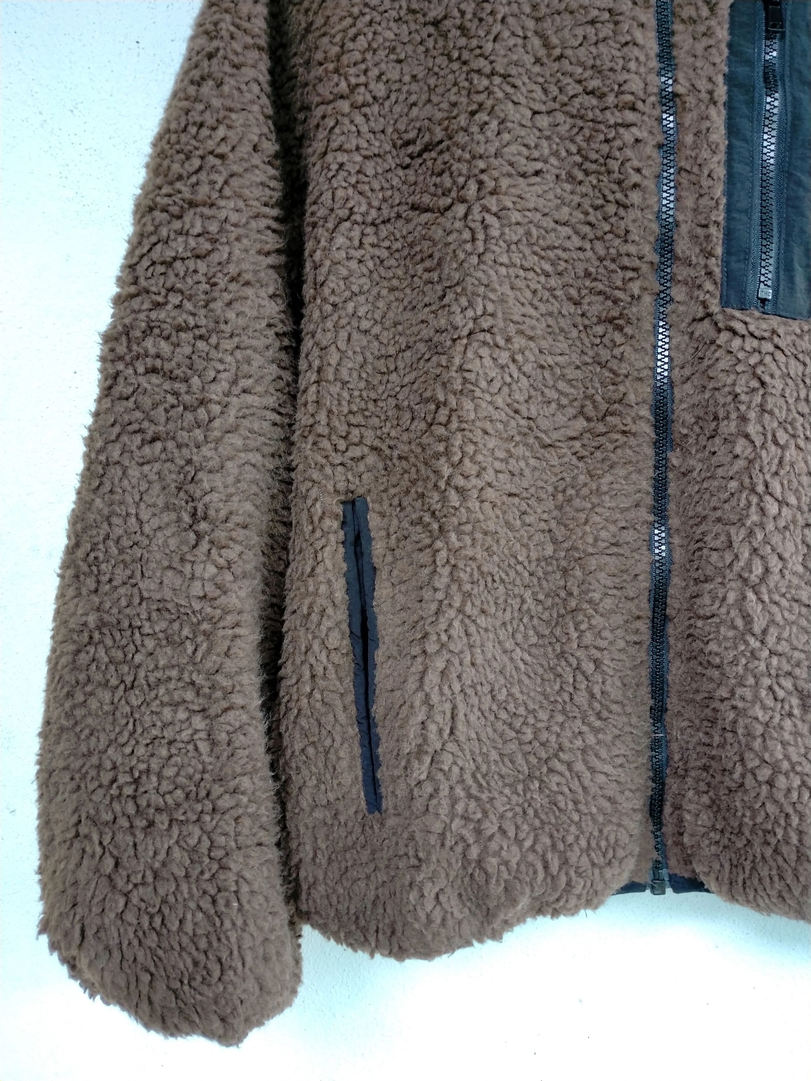 Japanese Brand First Down Fleece Boa Hoodie Size US XL / EU 56 / 4 - 7 Thumbnail