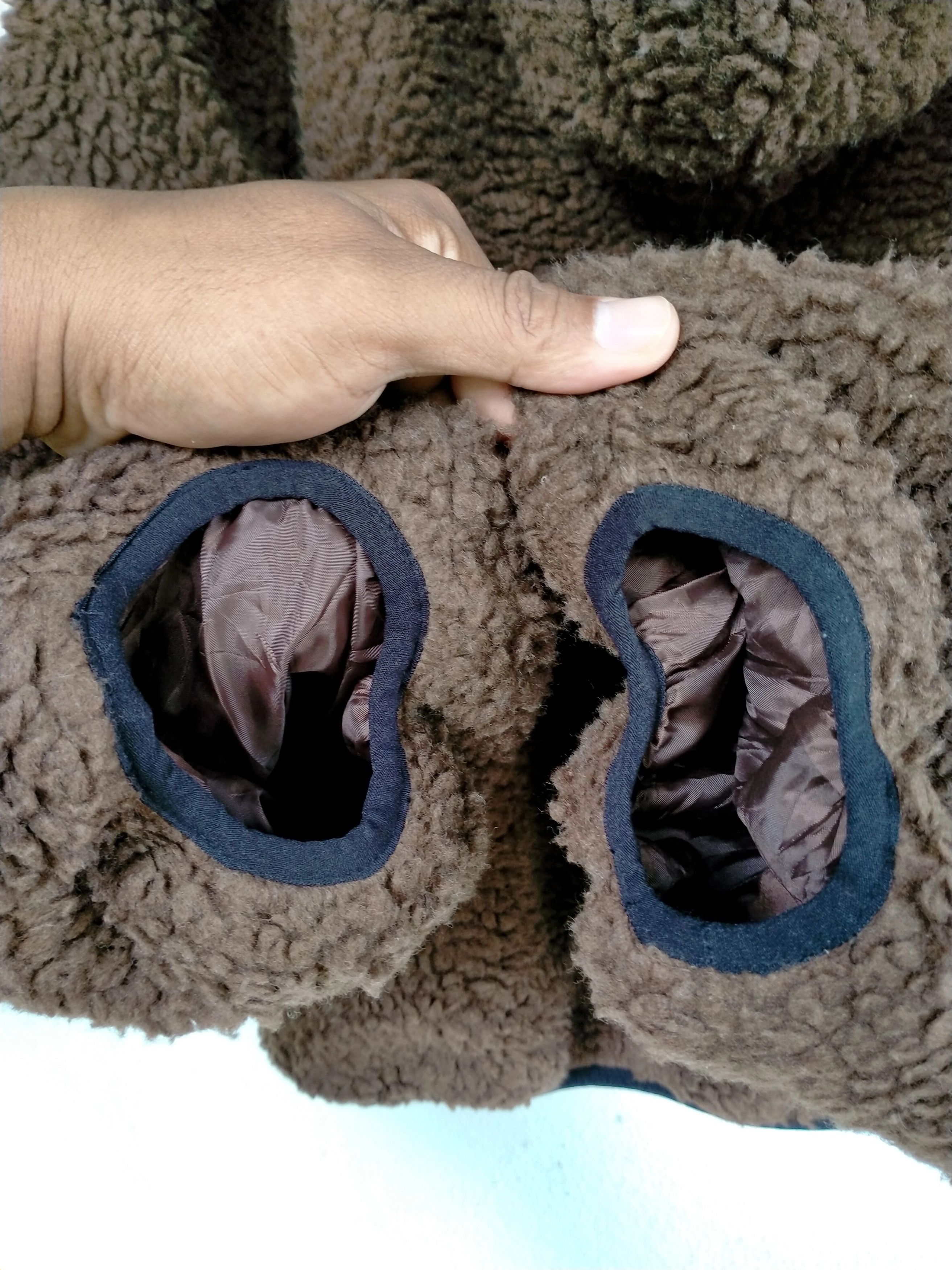 Japanese Brand First Down Fleece Boa Hoodie Size US XL / EU 56 / 4 - 8 Thumbnail