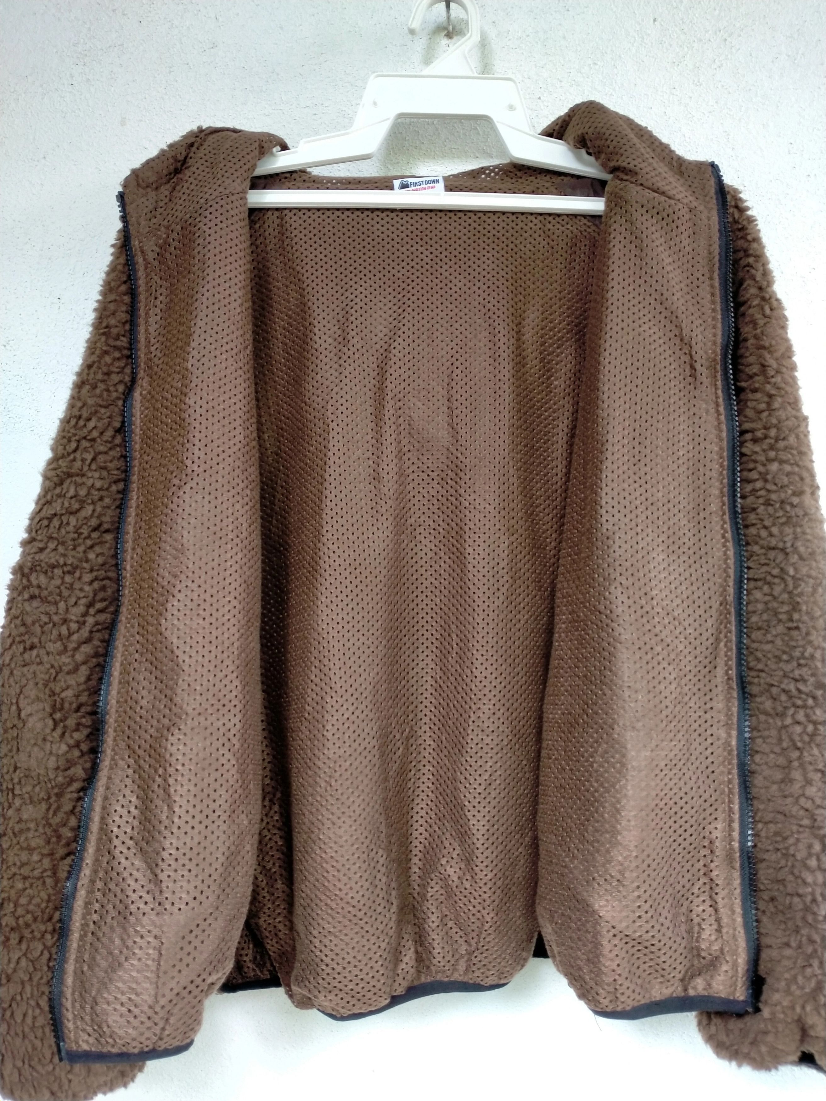 Japanese Brand First Down Fleece Boa Hoodie Size US XL / EU 56 / 4 - 3 Thumbnail