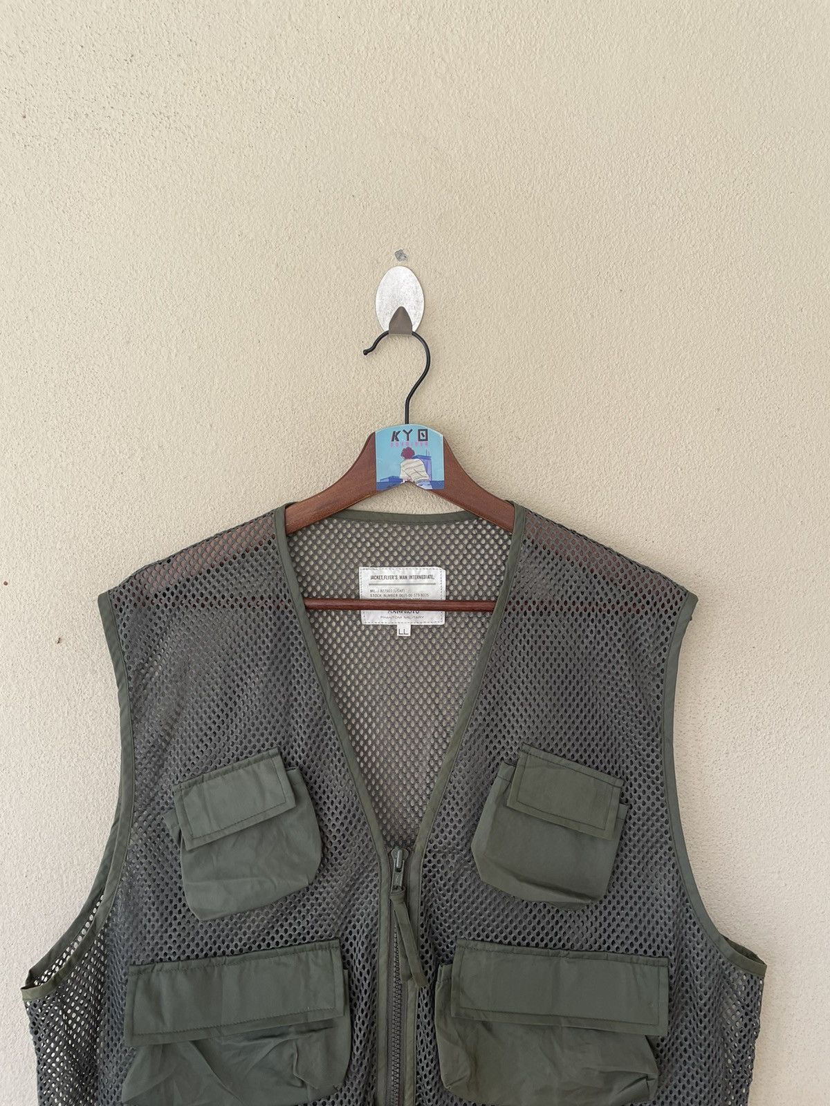 Vintage MAN PHOTO PHANTOM MILITARY COMBAT VEST Size US L / EU 52-54 / 3 - 3 Thumbnail