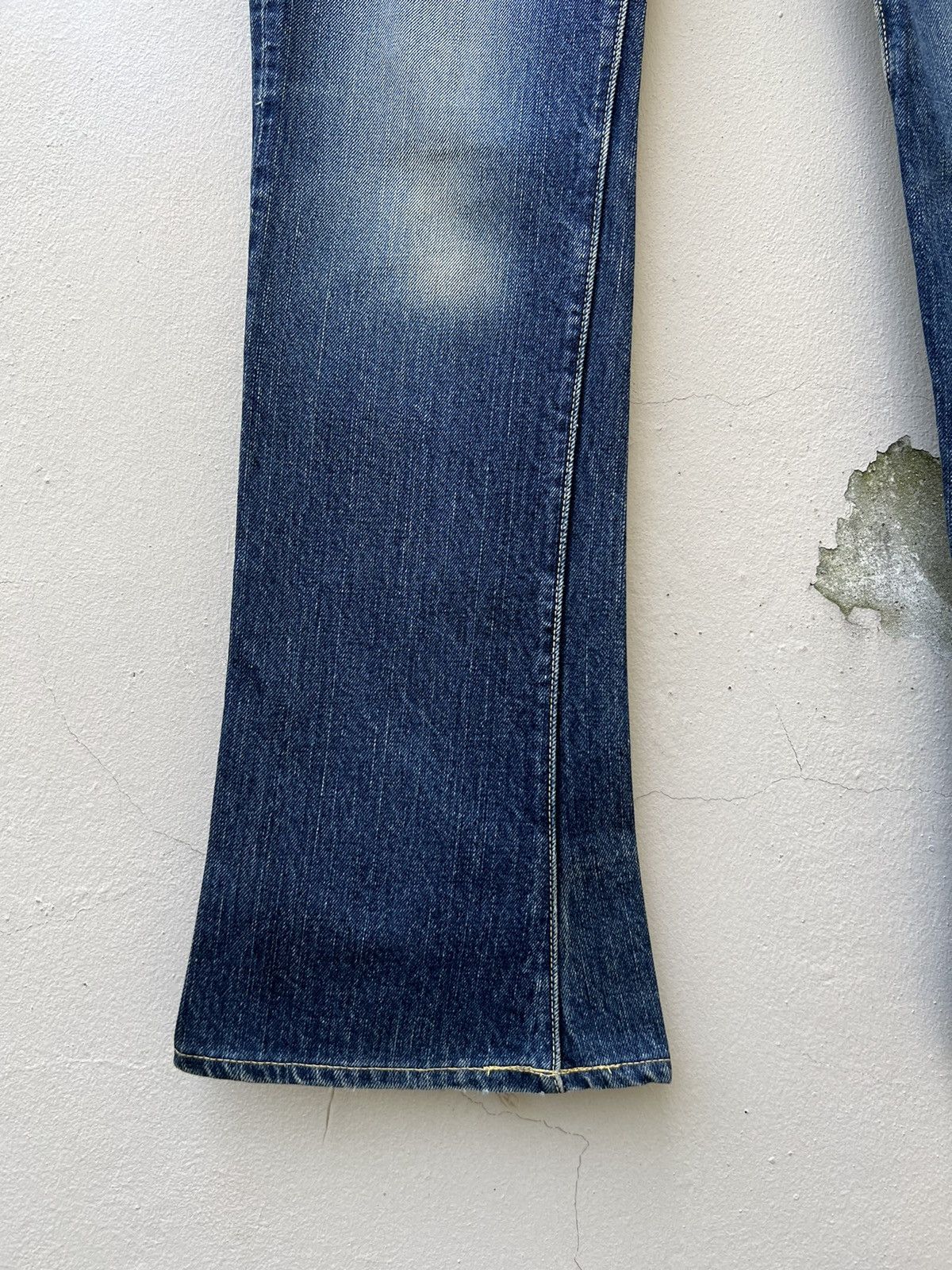 The Flat Head Vintage The Flat Head Unisex Denim Flare Jeans Size US 30 / EU 46 - 8 Thumbnail