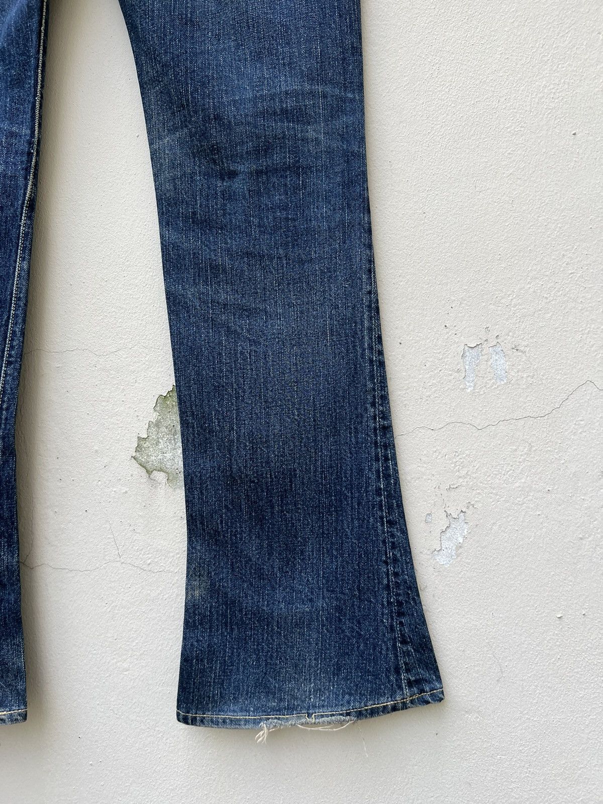 The Flat Head Vintage The Flat Head Unisex Denim Flare Jeans Size US 30 / EU 46 - 18 Thumbnail
