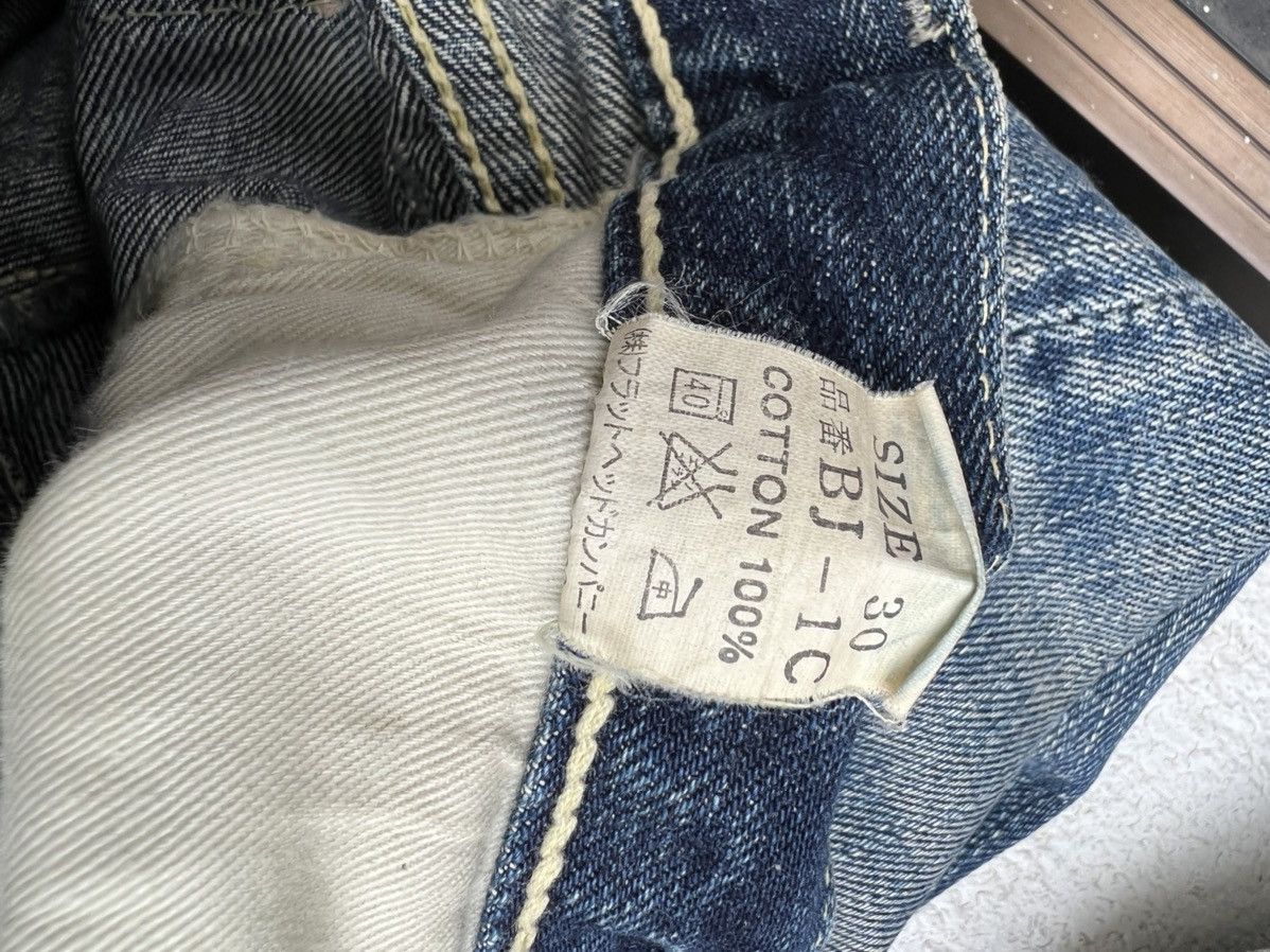 The Flat Head Vintage The Flat Head Unisex Denim Flare Jeans Size US 30 / EU 46 - 20 Thumbnail