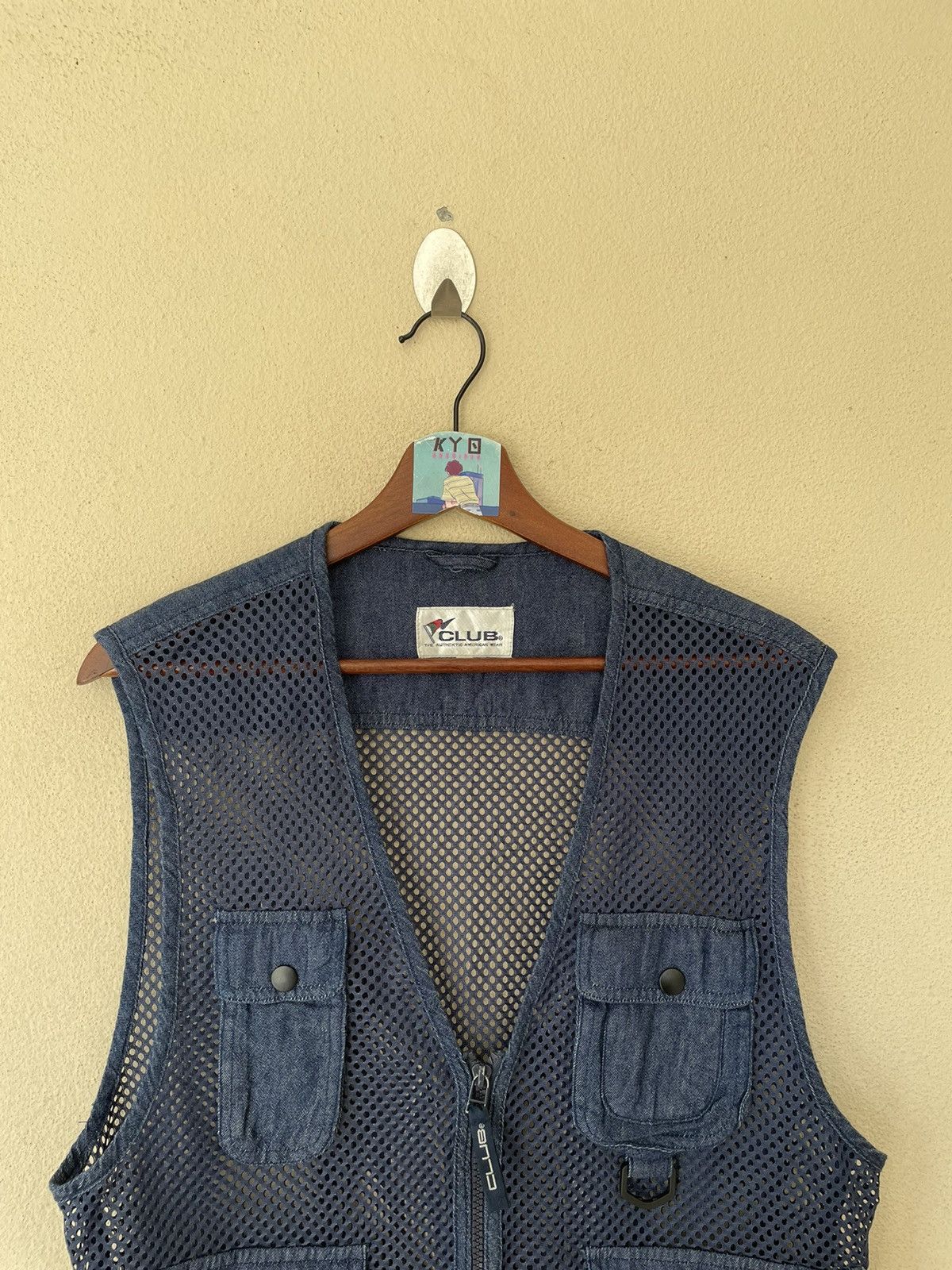 Vintage VINTAGE CLUB AMERICAN VEST Size US L / EU 52-54 / 3 - 3 Thumbnail