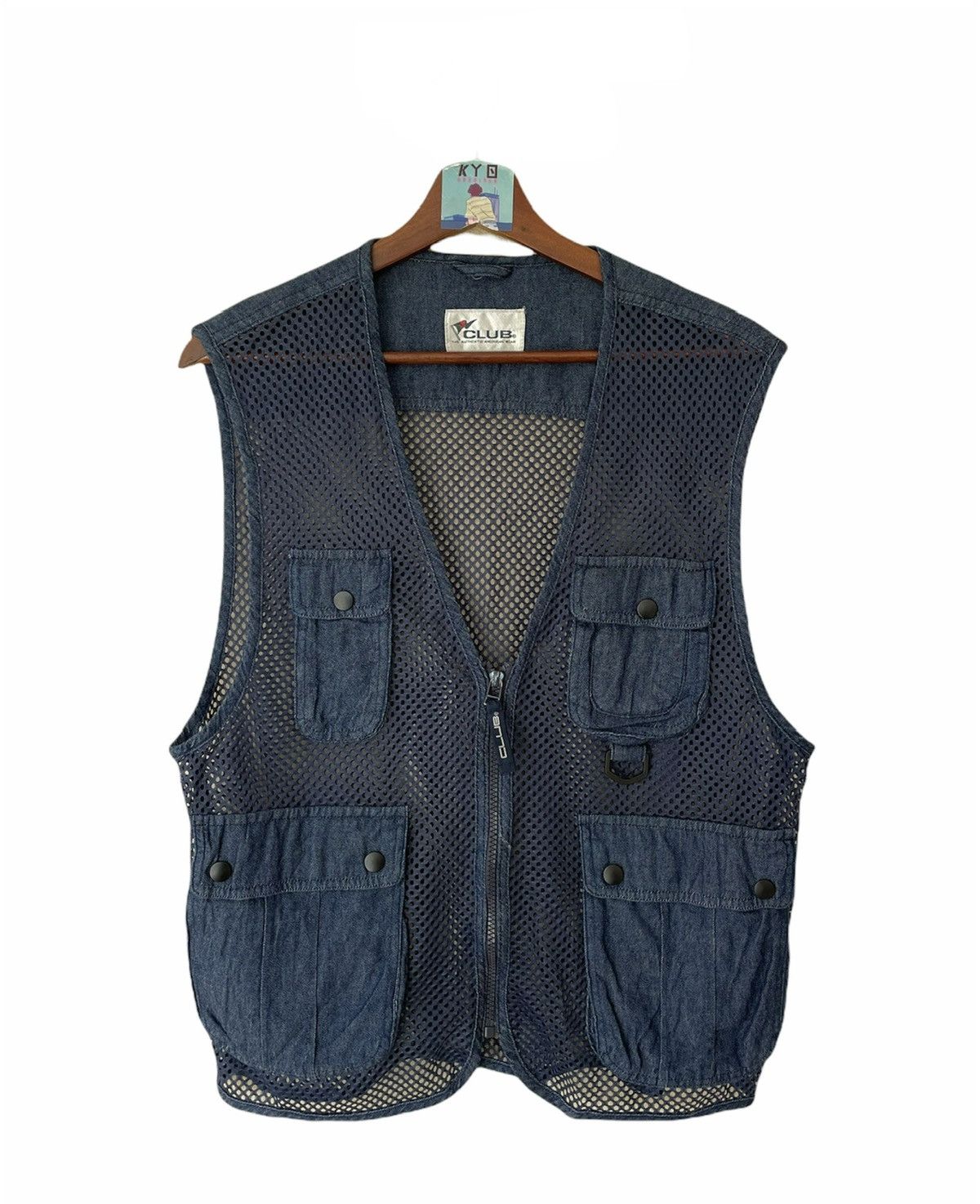 Vintage VINTAGE CLUB AMERICAN VEST Size US L / EU 52-54 / 3 - 1 Thumbnail