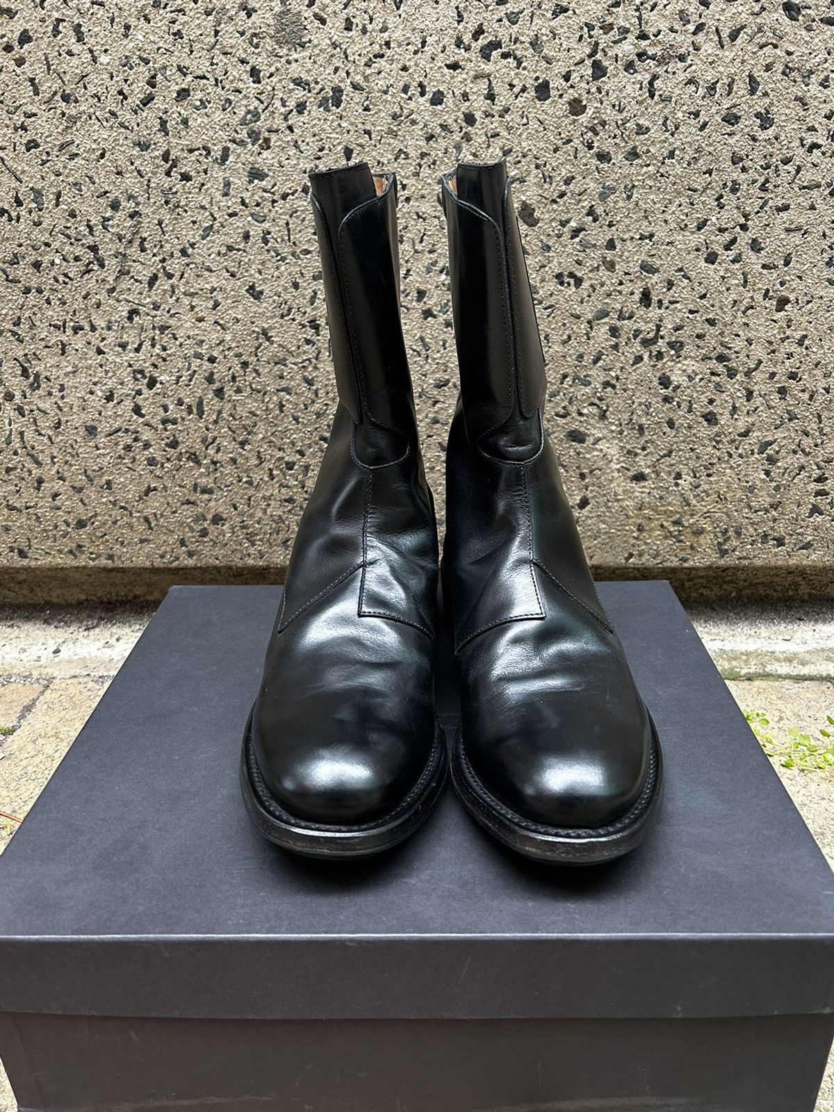 Cherevichkiotvichki × Yohji Yamamoto AW20 Mock Up Boots | Grailed