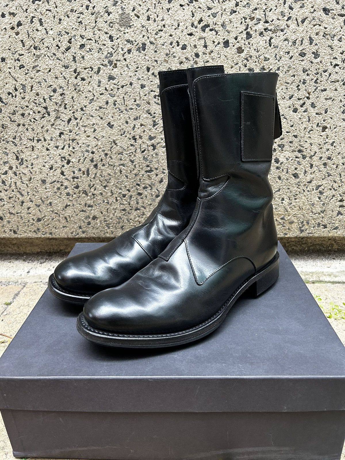 Cherevichkiotvichki × Yohji Yamamoto AW20 Mock Up Boots | Grailed