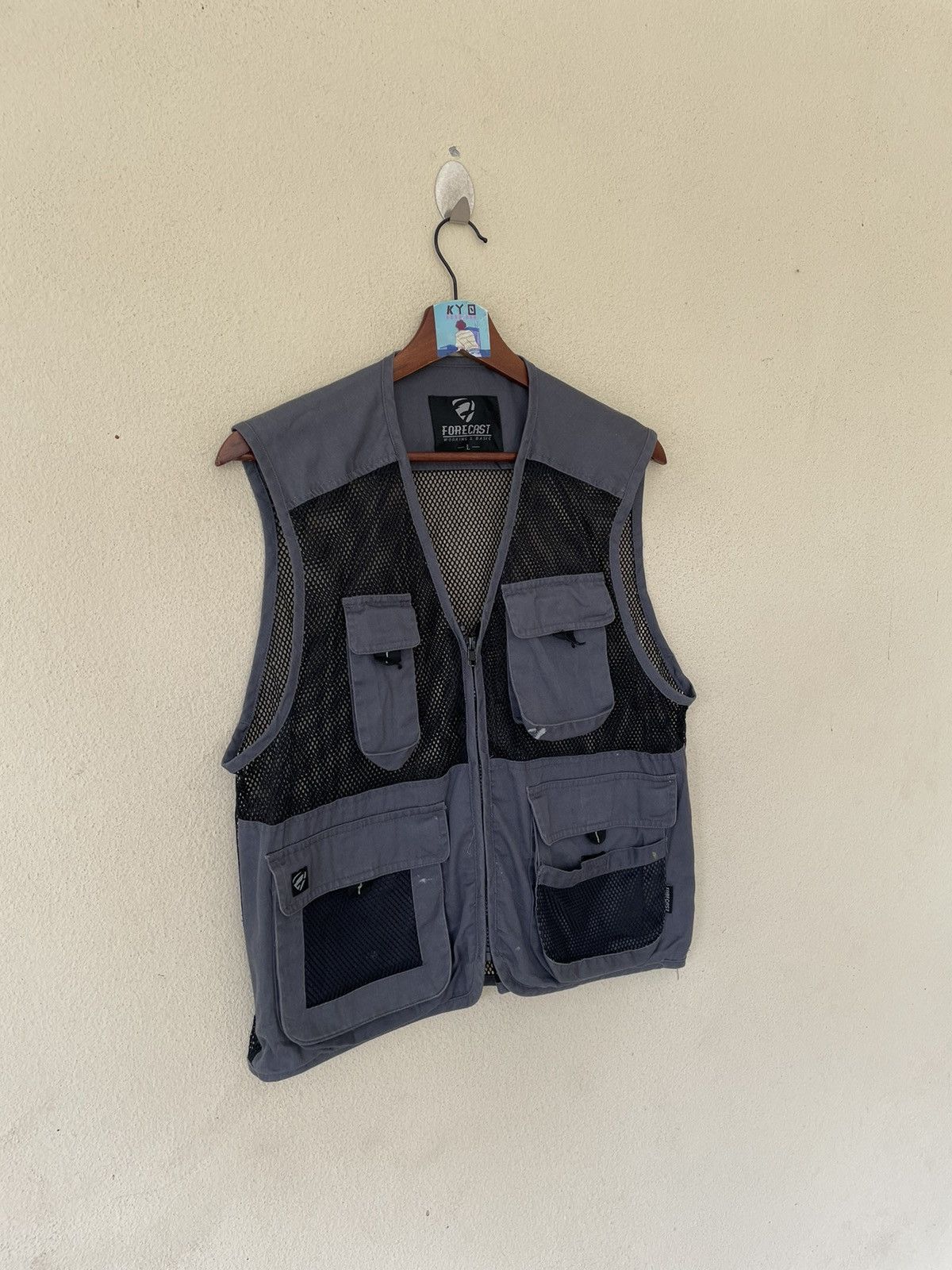 Japanese Brand FORECAST UTILITIES VEST Size US L / EU 52-54 / 3 - 3 Thumbnail