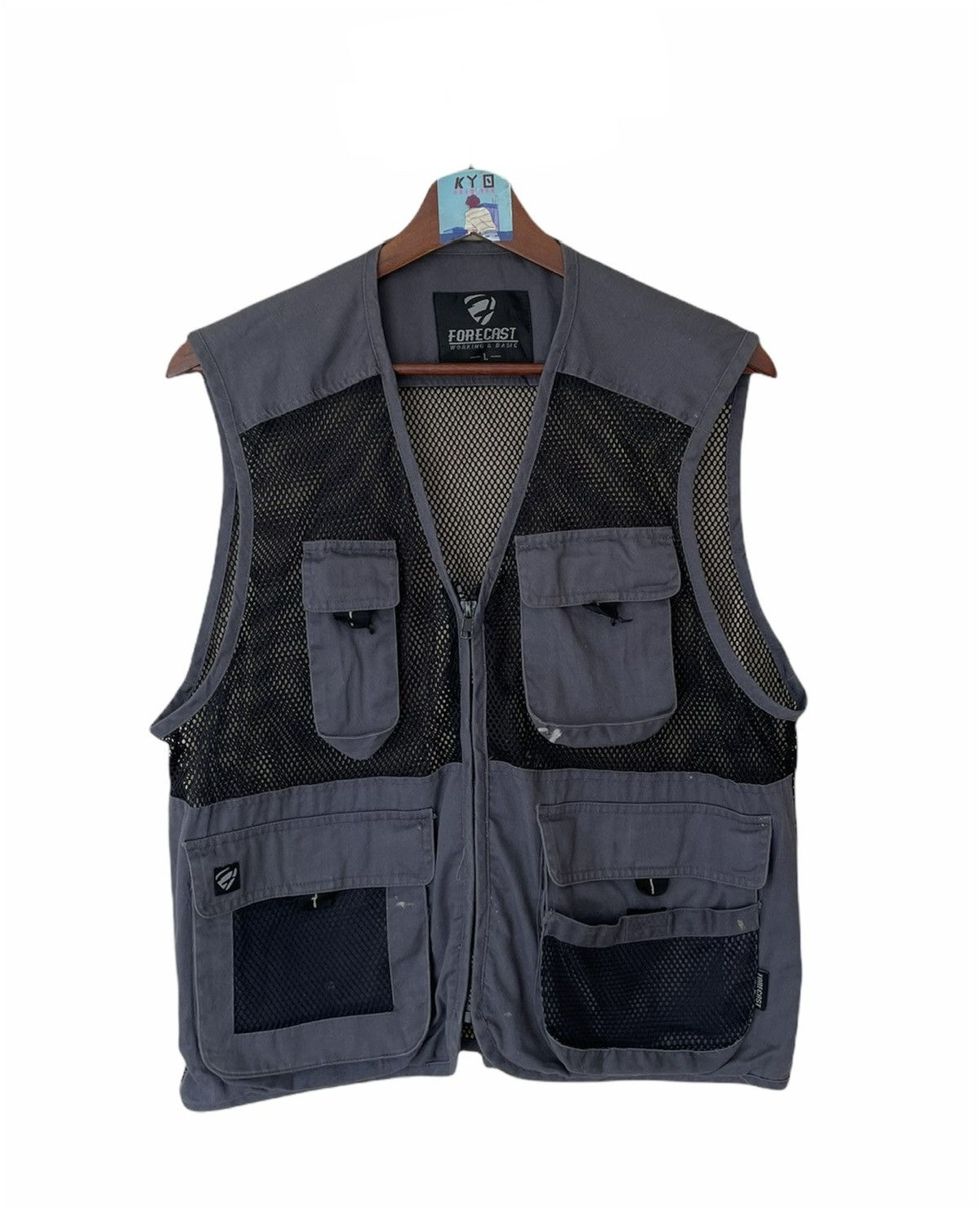 Japanese Brand FORECAST UTILITIES VEST Size US L / EU 52-54 / 3 - 1 Thumbnail