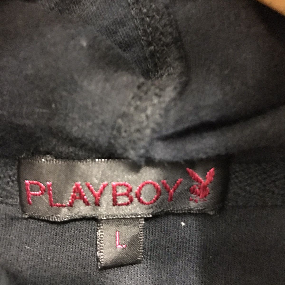 Playboy × Vintage Vintage Playboy Hoodie Zipper Up Sweater Big Bunny Head Size S / US 4 / IT 40 - 7 Thumbnail