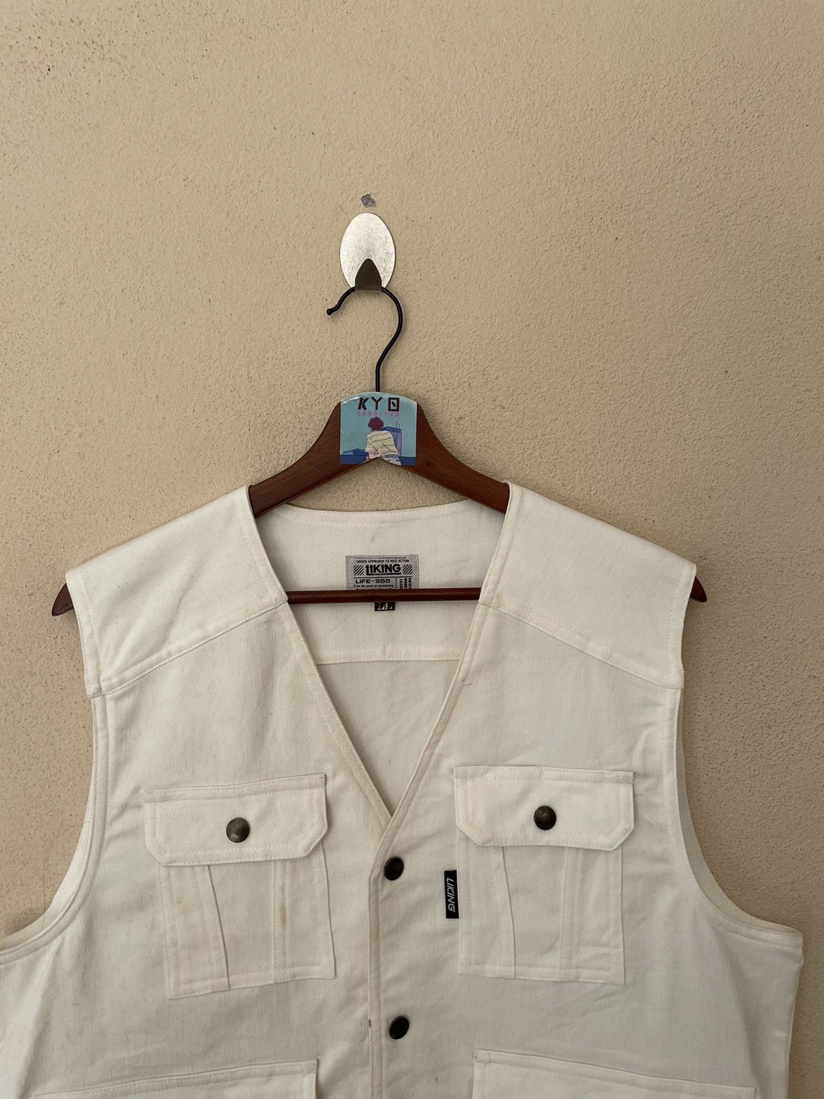 Japanese Brand × Vintage VINTAGE JAPANESE VEST Size US L / EU 52-54 / 3 - 3 Thumbnail