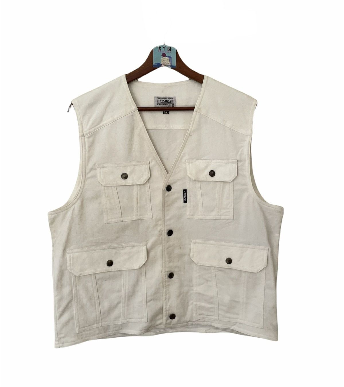 Japanese Brand × Vintage VINTAGE JAPANESE VEST Size US L / EU 52-54 / 3 - 1 Thumbnail
