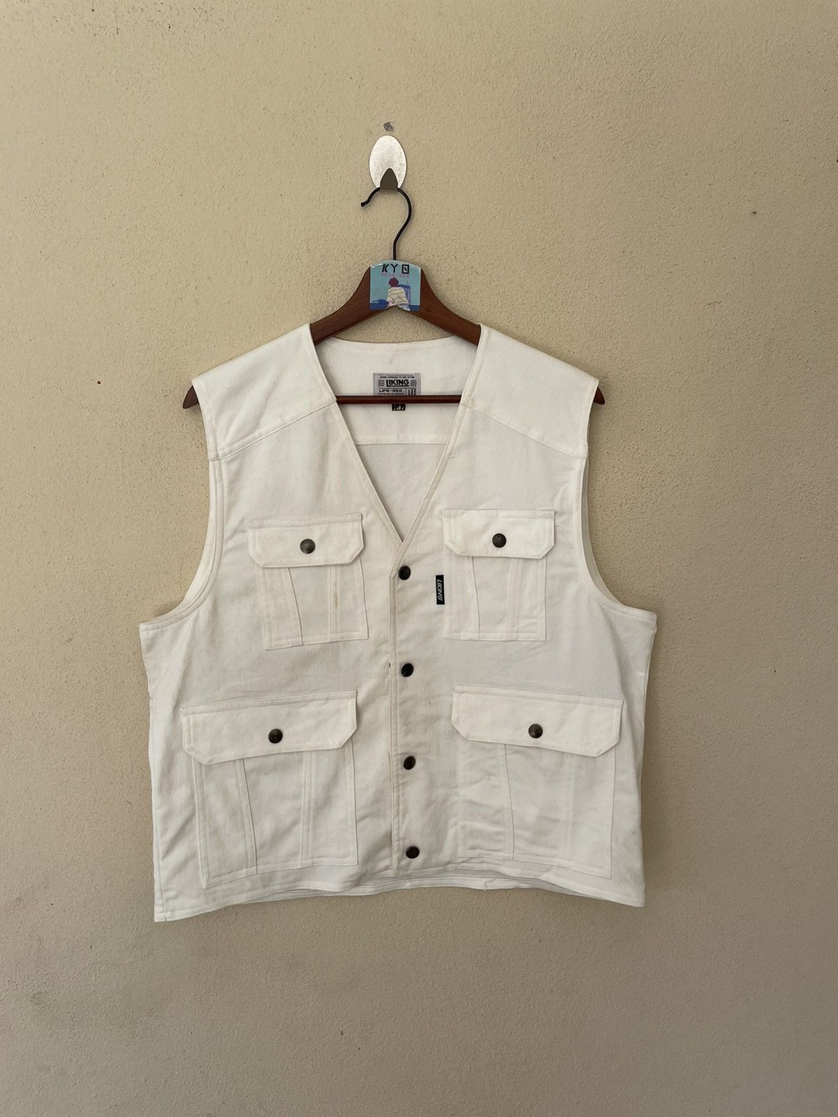 Japanese Brand × Vintage VINTAGE JAPANESE VEST Size US L / EU 52-54 / 3 - 2 Thumbnail