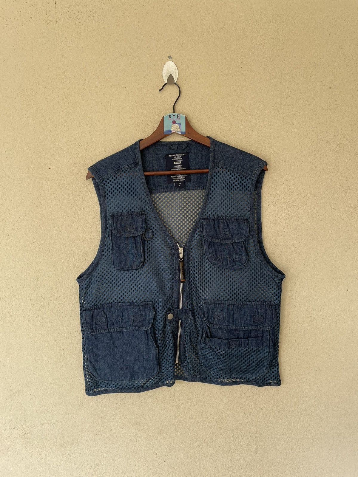 Japanese Brand NEPUCA UTILITIES VEST Size US L / EU 52-54 / 3 - 2 Thumbnail