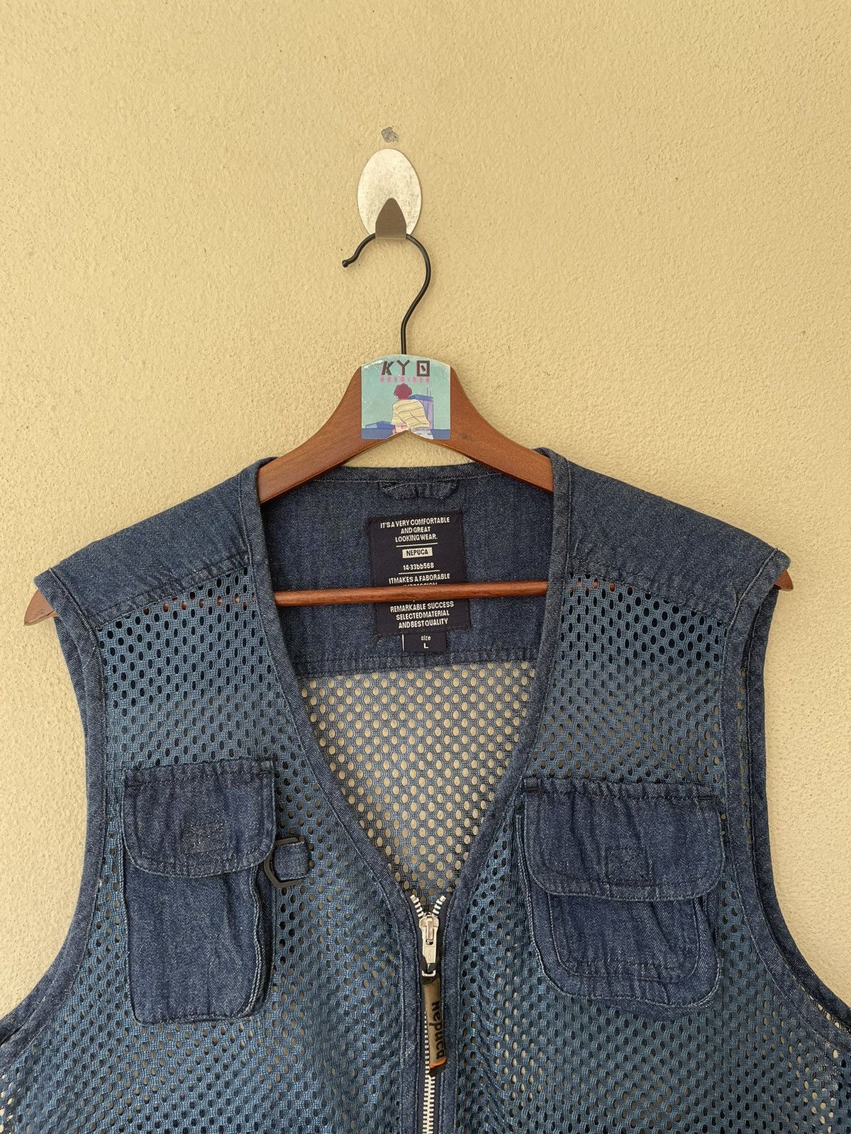 Japanese Brand NEPUCA UTILITIES VEST Size US L / EU 52-54 / 3 - 3 Thumbnail