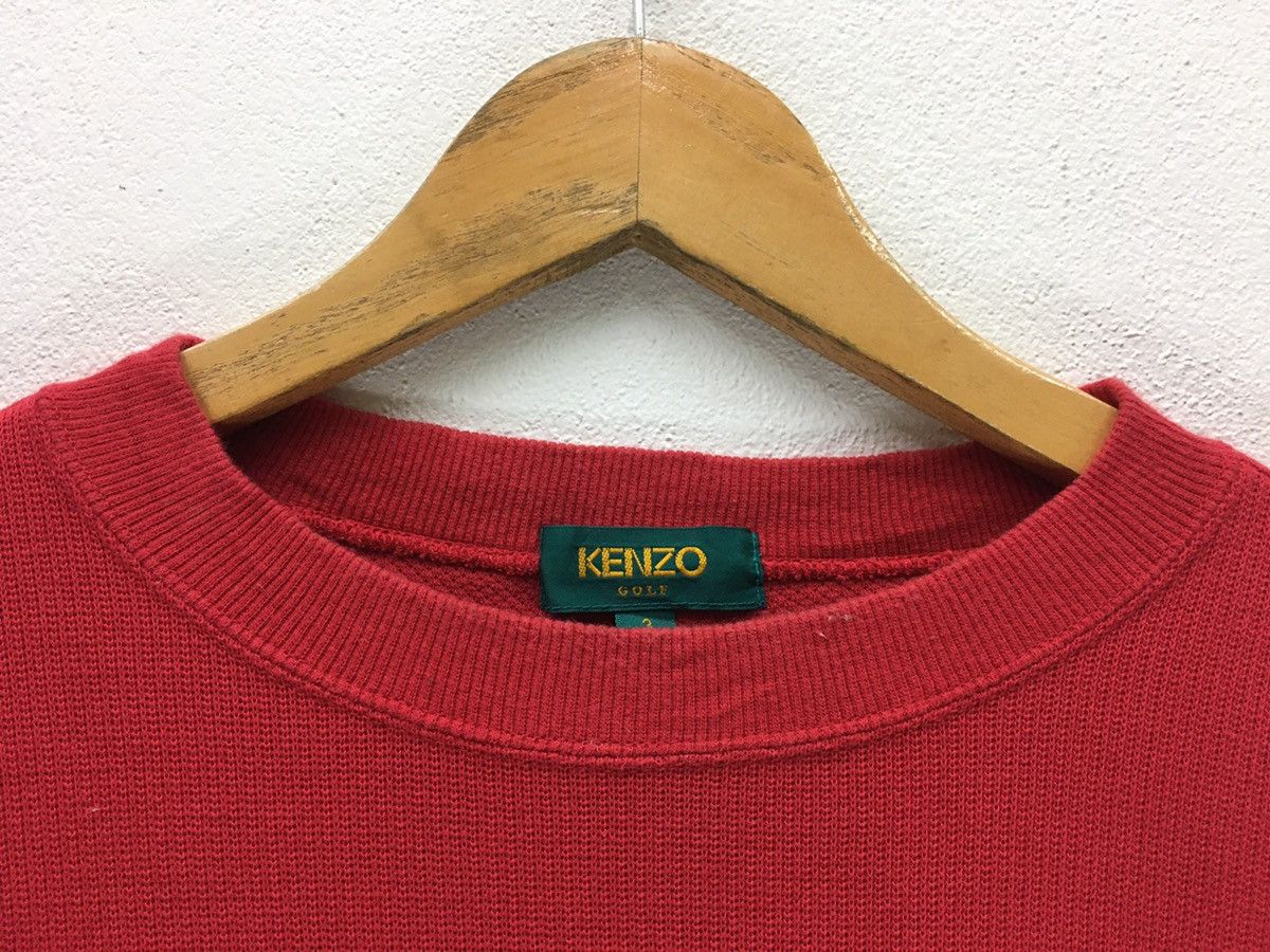 Kenzo × Vintage Vintage Kenzo Golf Big Logo Sweatshirt Size US M / EU 48-50 / 2 - 5 Thumbnail