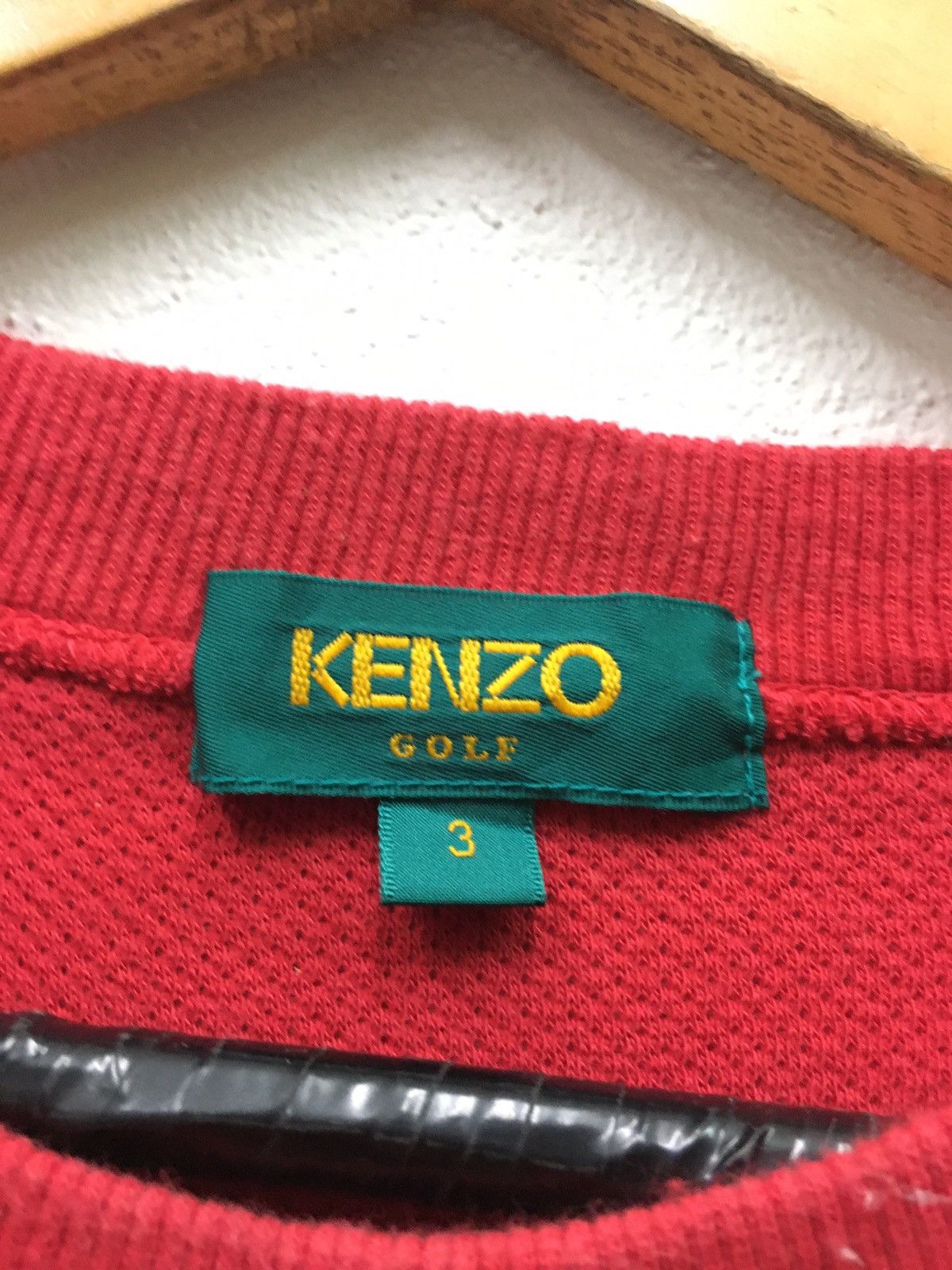 Kenzo × Vintage Vintage Kenzo Golf Big Logo Sweatshirt Size US M / EU 48-50 / 2 - 6 Thumbnail