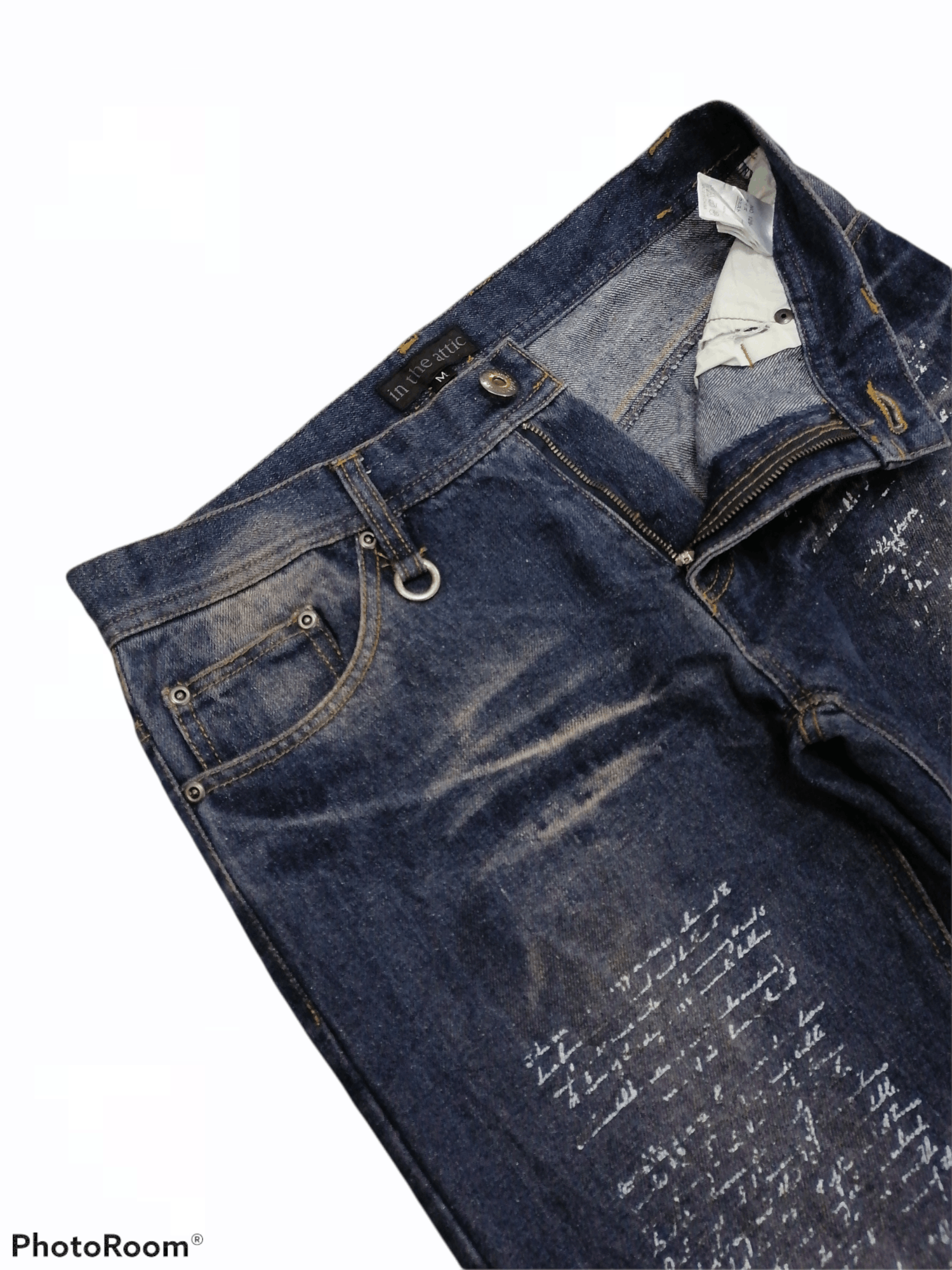 If Six Was Nine In The Attic Claw Mark Distressed Denim Pants Size US 31 - 4 Thumbnail
