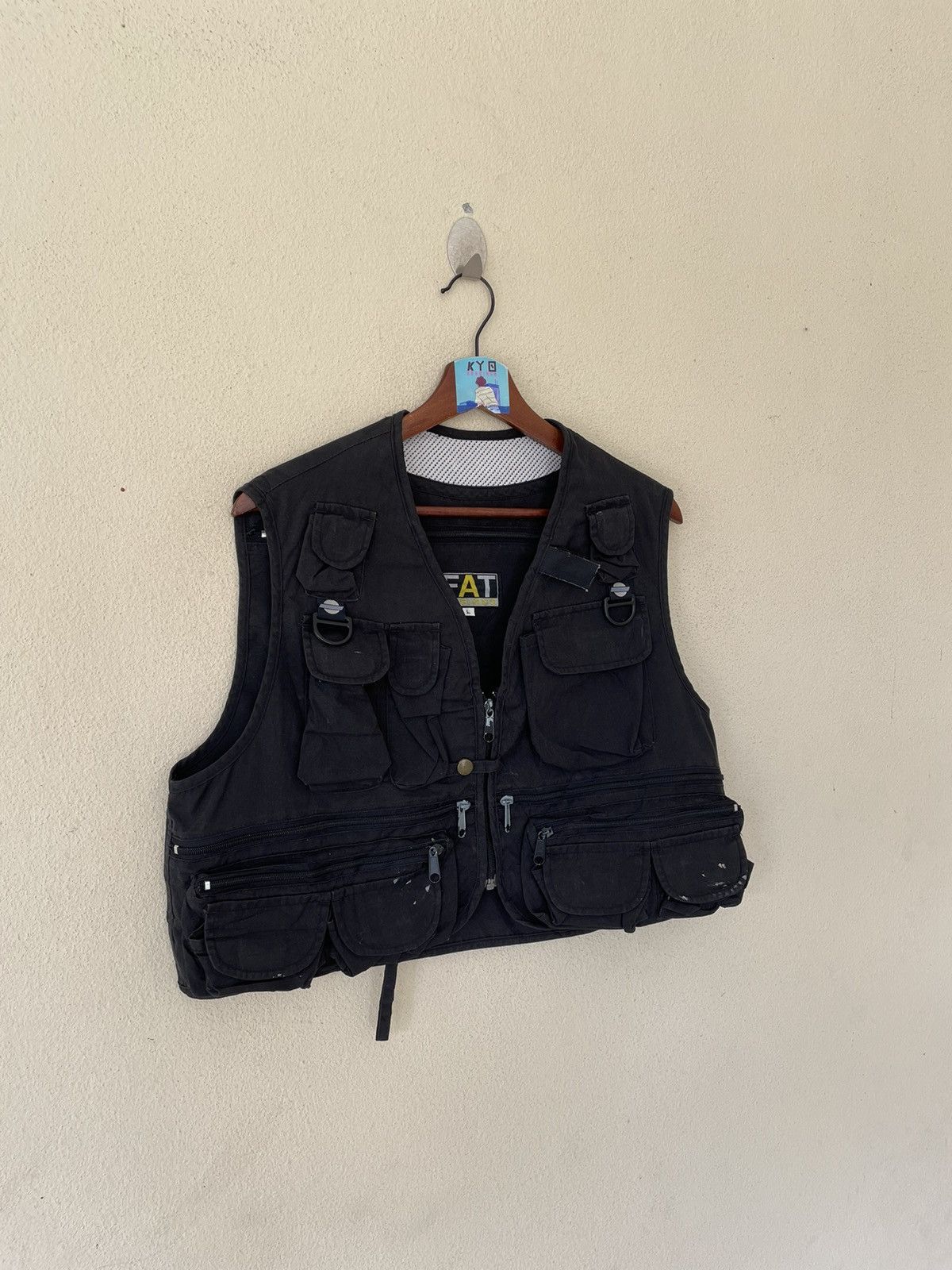Japanese Brand × Vintage VINTAGE FAT DESIGN TACTICAL VEST Size US L / EU 52-54 / 3 - 2 Thumbnail
