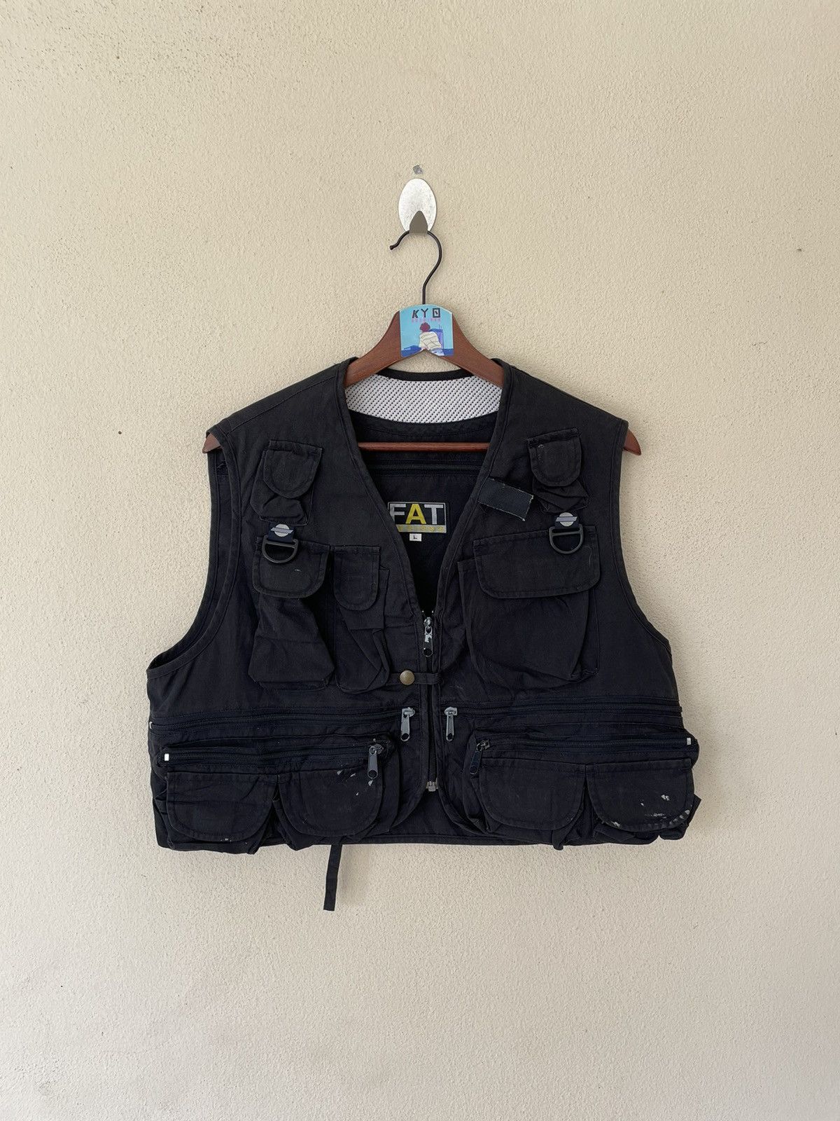 Japanese Brand × Vintage VINTAGE FAT DESIGN TACTICAL VEST Size US L / EU 52-54 / 3 - 1 Thumbnail