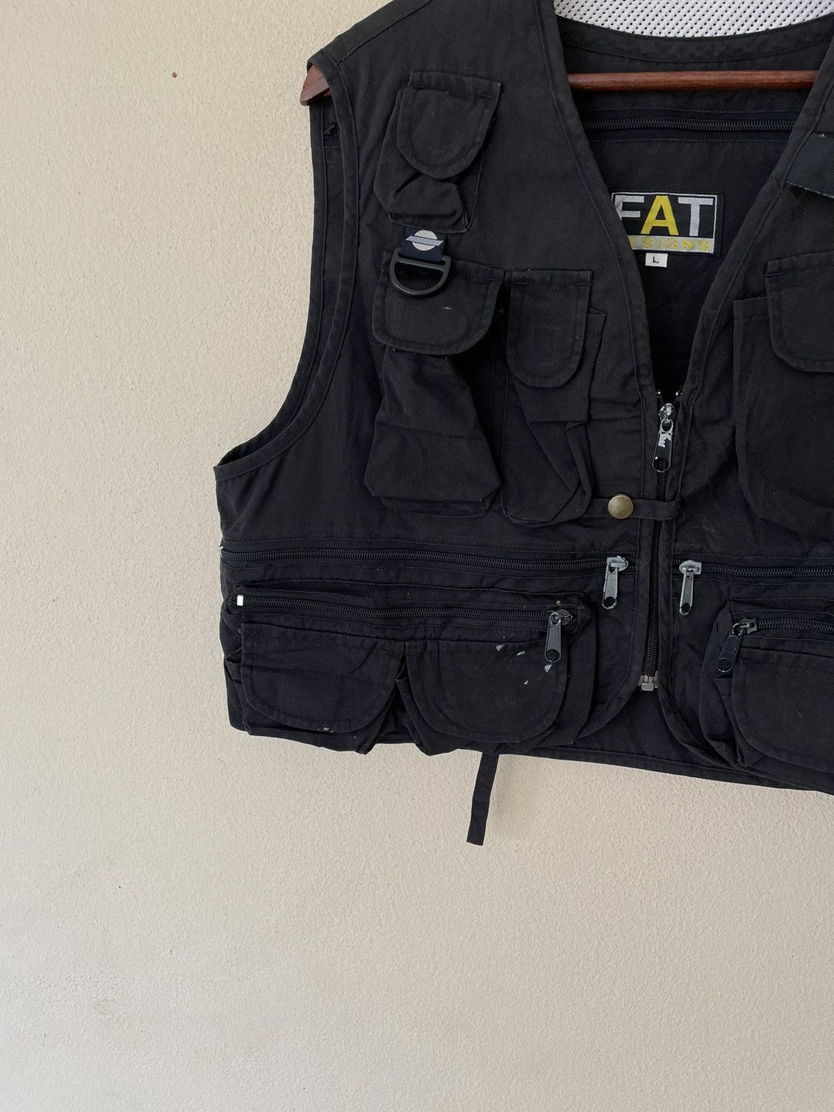 Japanese Brand × Vintage VINTAGE FAT DESIGN TACTICAL VEST Size US L / EU 52-54 / 3 - 8 Thumbnail