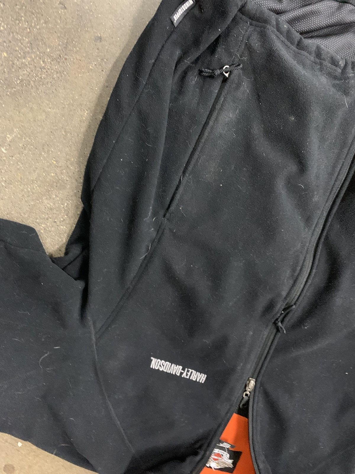 Harley Davidson × Vintage Vintage Harley Davidson ZipUp Fleece Size US XL / EU 56 / 4 - 2 Thumbnail