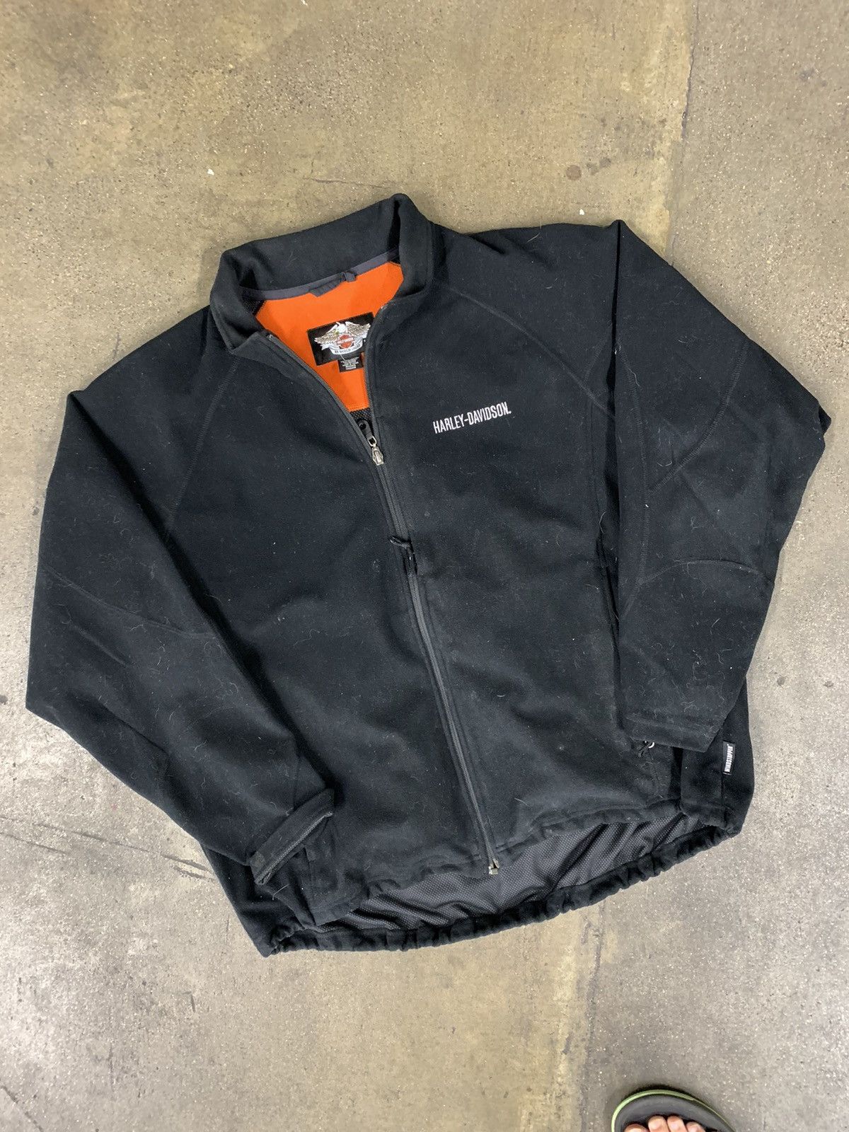 Harley Davidson × Vintage Vintage Harley Davidson ZipUp Fleece Size US XL / EU 56 / 4 - 1 Thumbnail