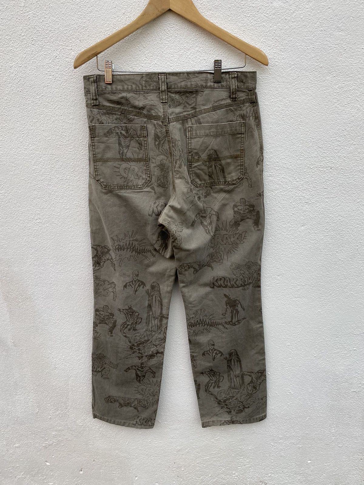 ABAHOUSE × Japanese Brand × Marvel Comics Abahouse full print marvel characters cargo pants size 32 Size US 32 / EU 48 - 19 Thumbnail