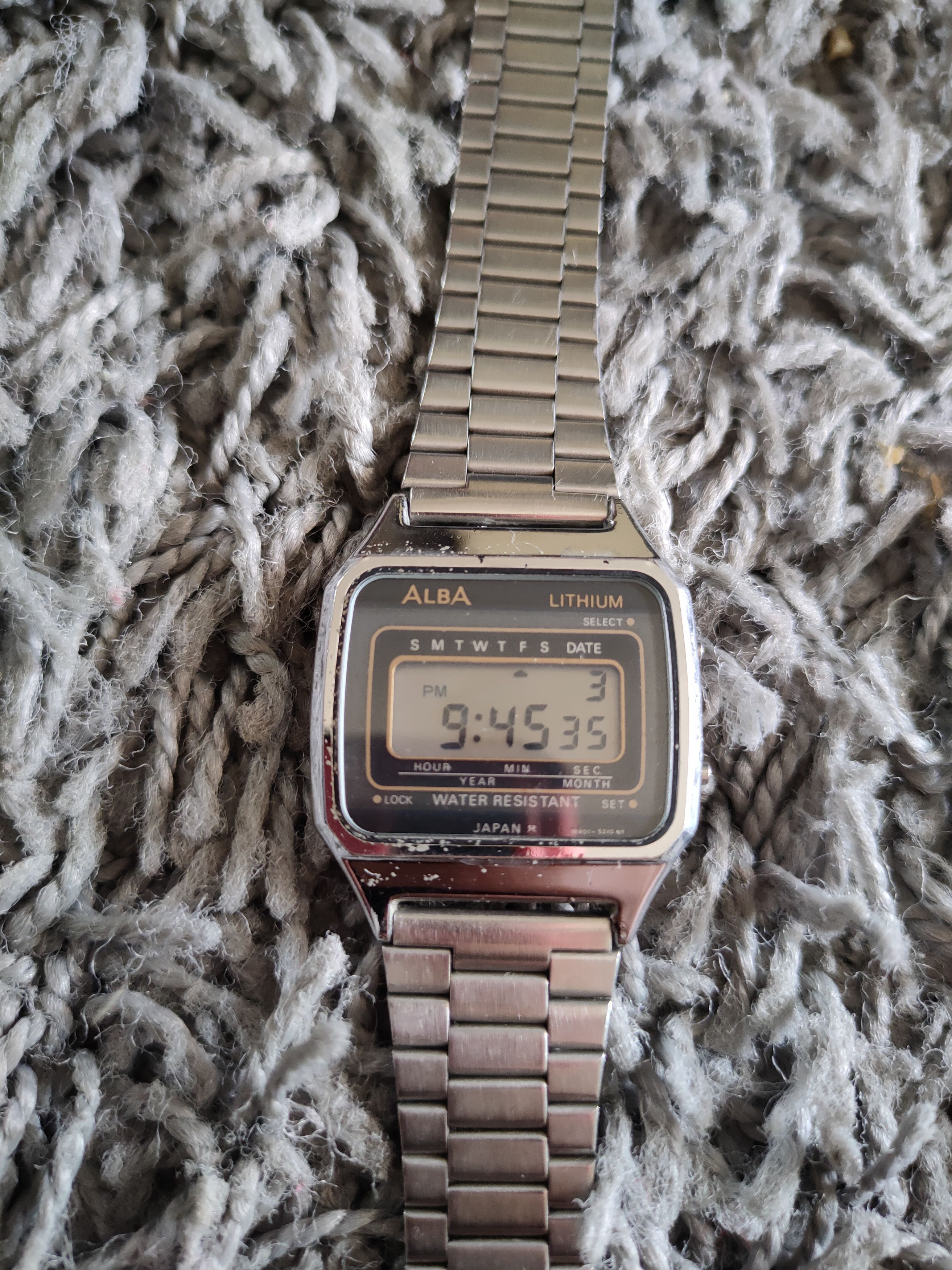 ALBA Alba W401-5050 Late 80' Japan Vintage Watch #dumoh Size ONE SIZE - 8 Thumbnail