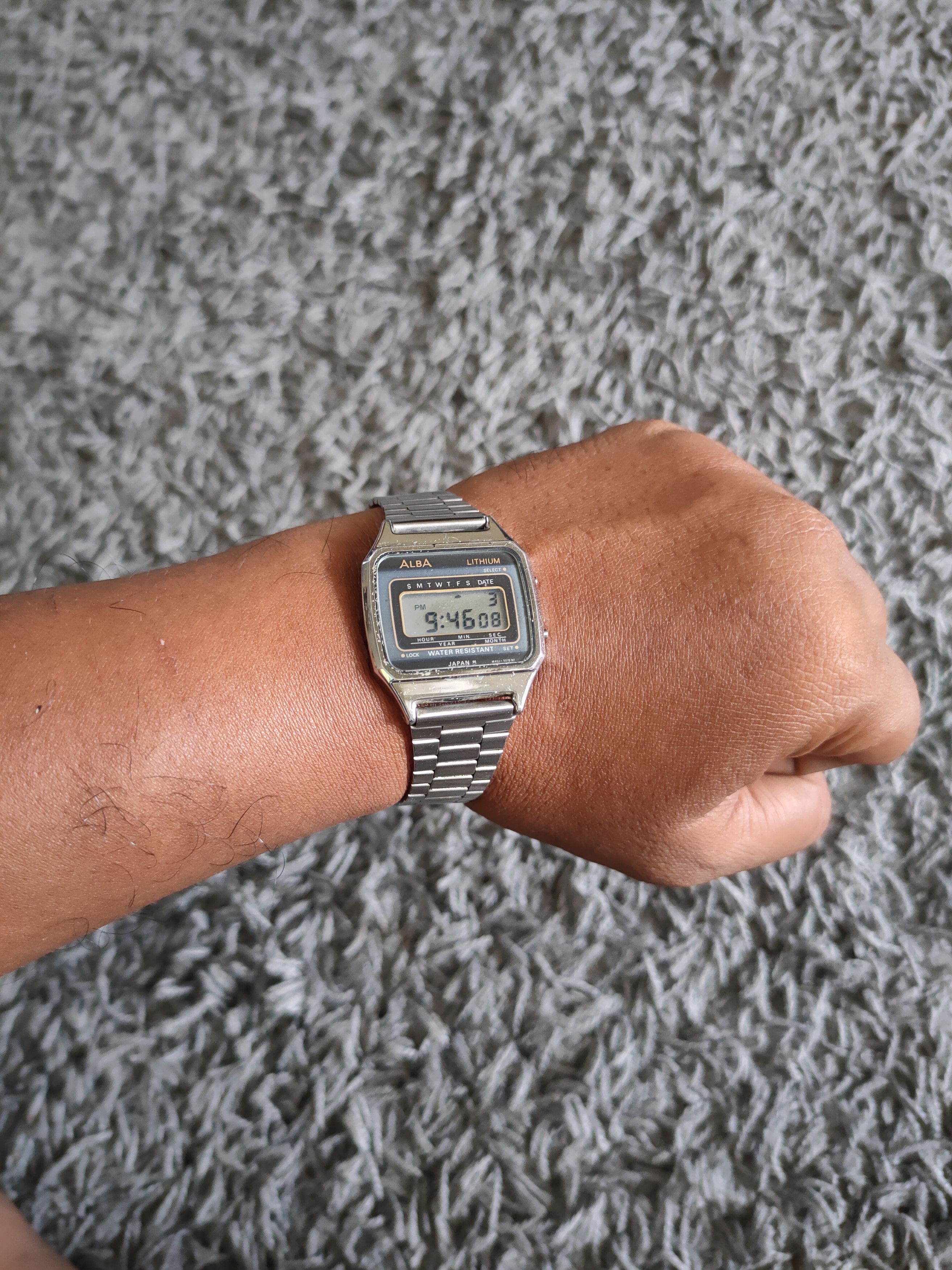 ALBA Alba W401-5050 Late 80' Japan Vintage Watch #dumoh Size ONE SIZE - 11 Thumbnail