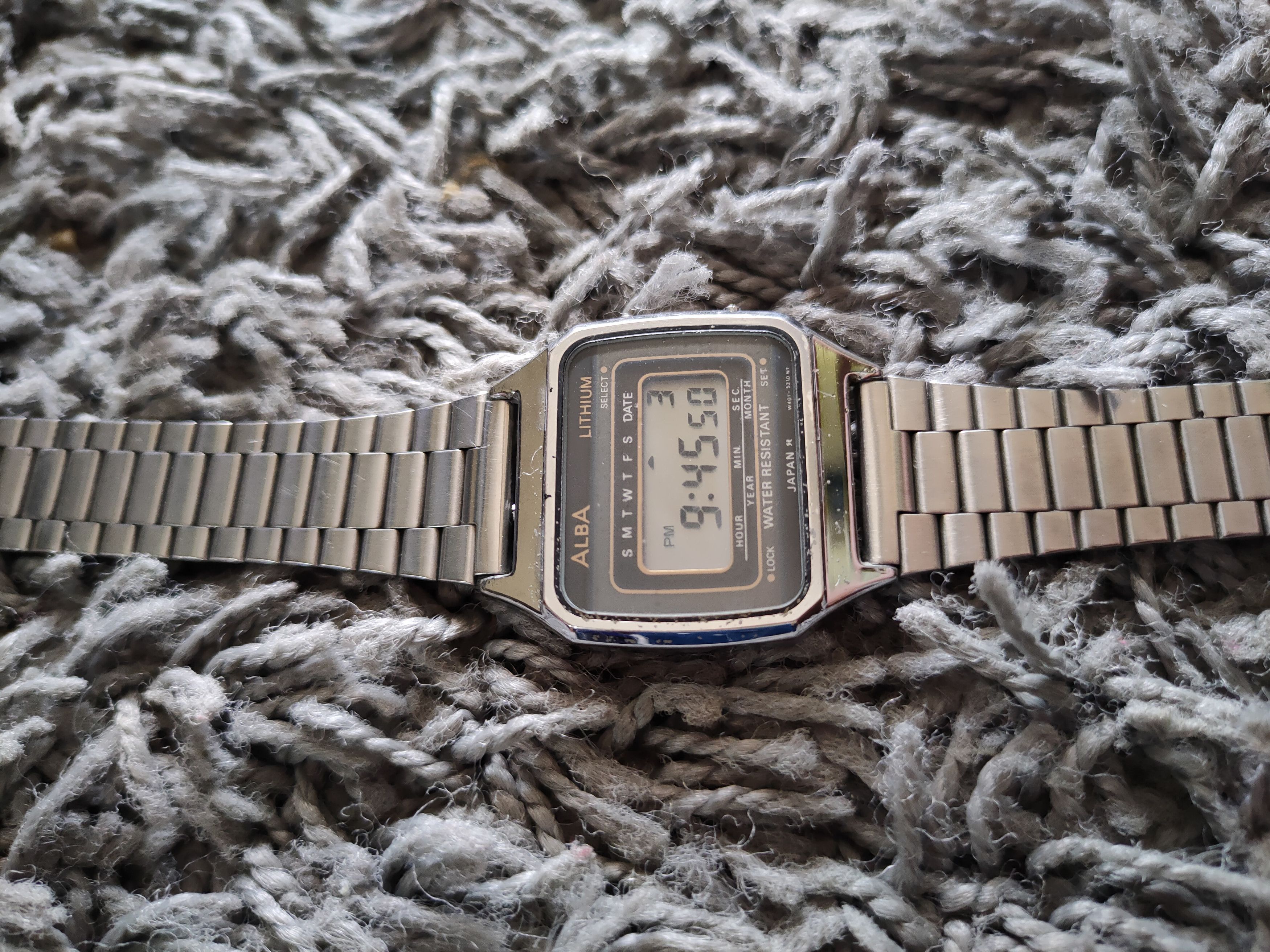 ALBA Alba W401-5050 Late 80' Japan Vintage Watch #dumoh Size ONE SIZE - 10 Thumbnail