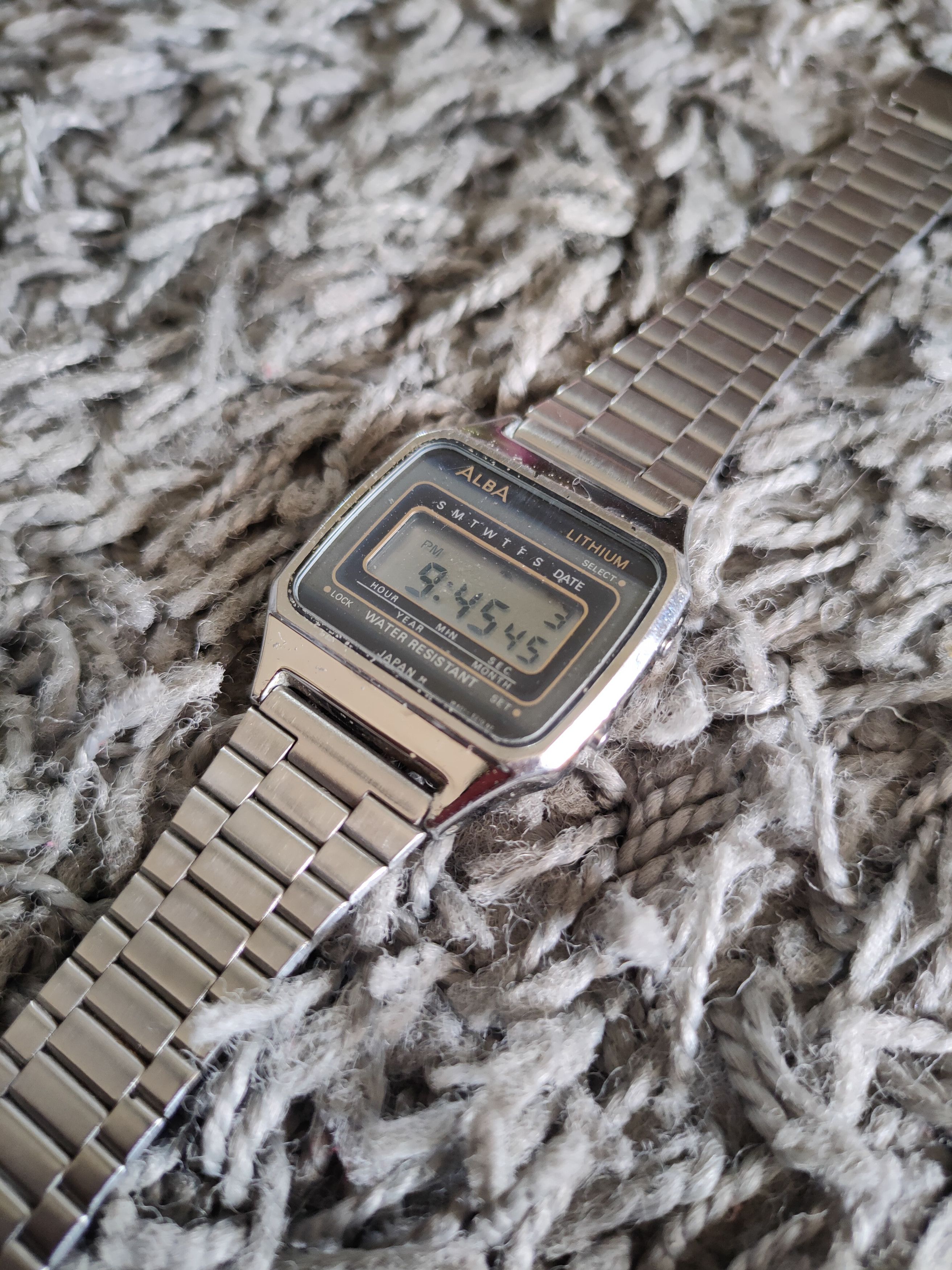ALBA Alba W401-5050 Late 80' Japan Vintage Watch #dumoh Size ONE SIZE - 9 Thumbnail