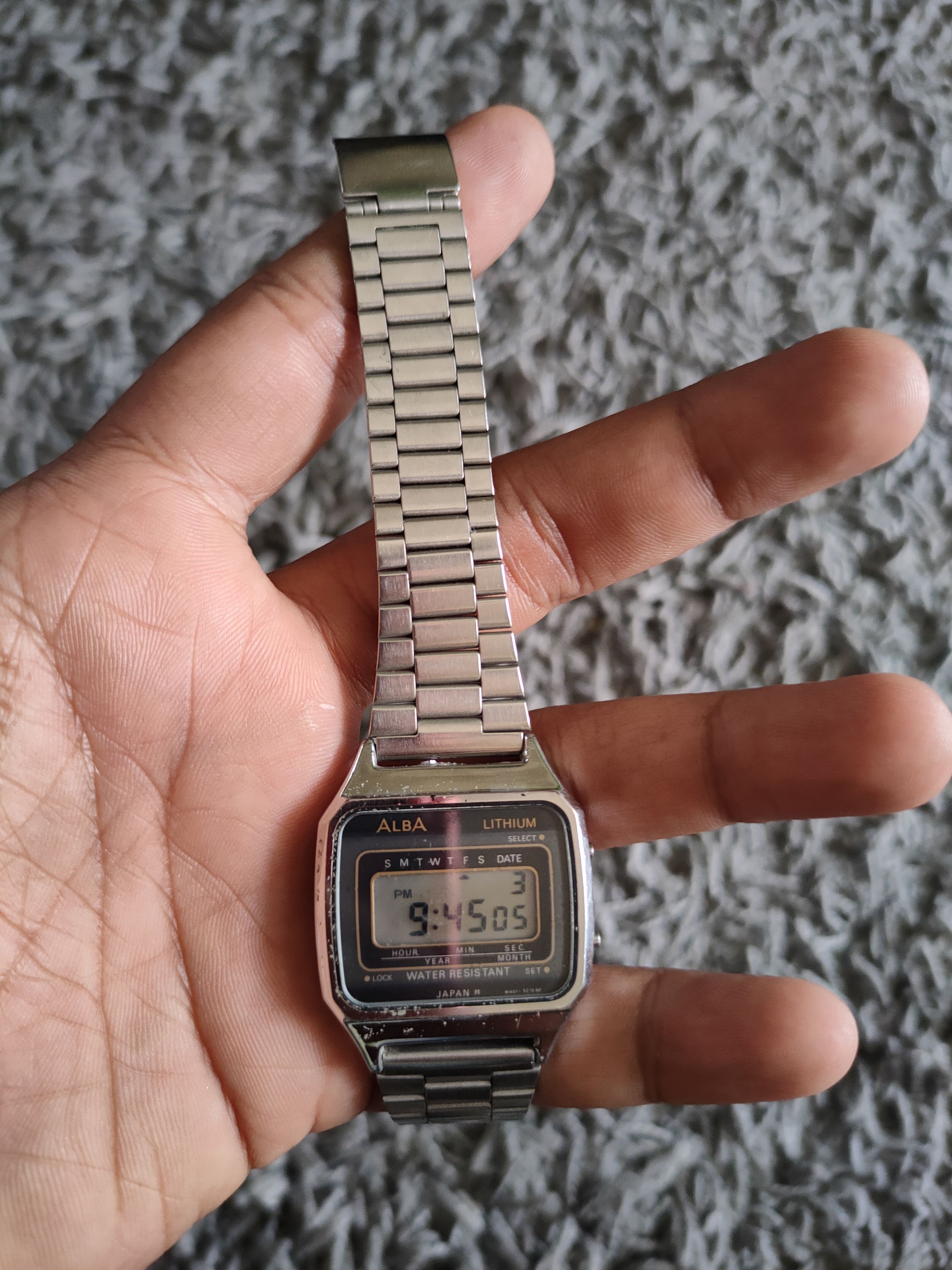 ALBA Alba W401-5050 Late 80' Japan Vintage Watch #dumoh Size ONE SIZE - 3 Thumbnail