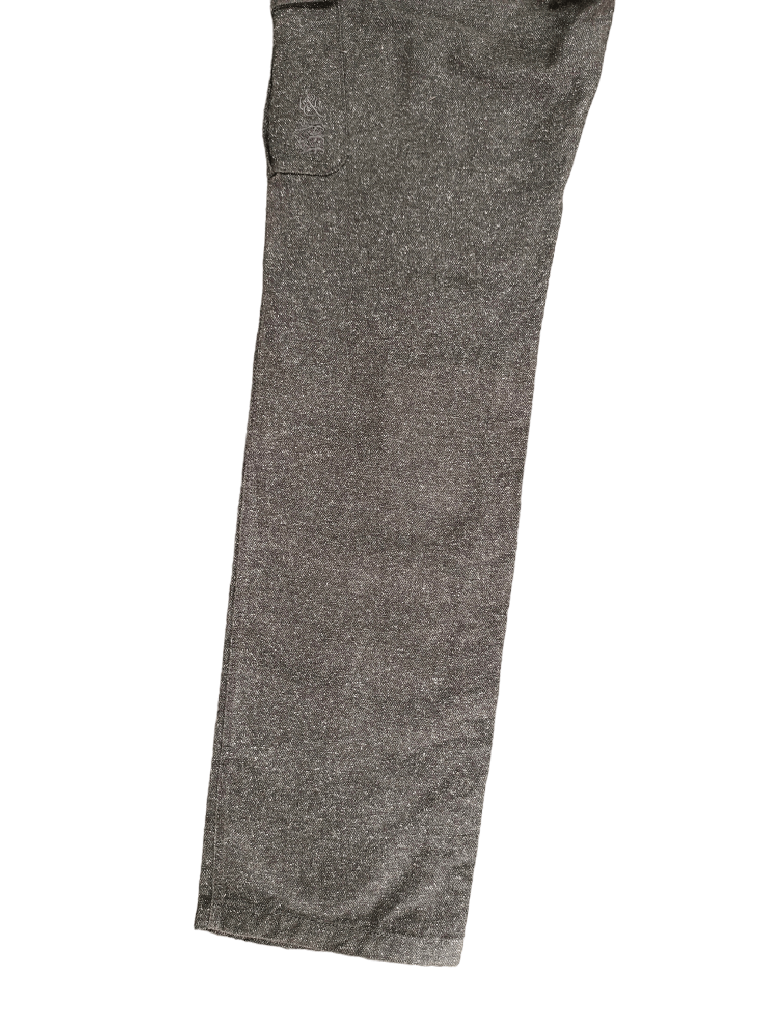 Kent & Curwen Kent & Curwen Buckle Sides Salt & Pepper Cargo Pants Size US 35 - 14 Thumbnail