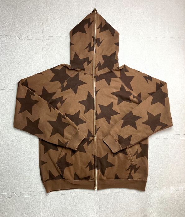 bapesta hoodie brown