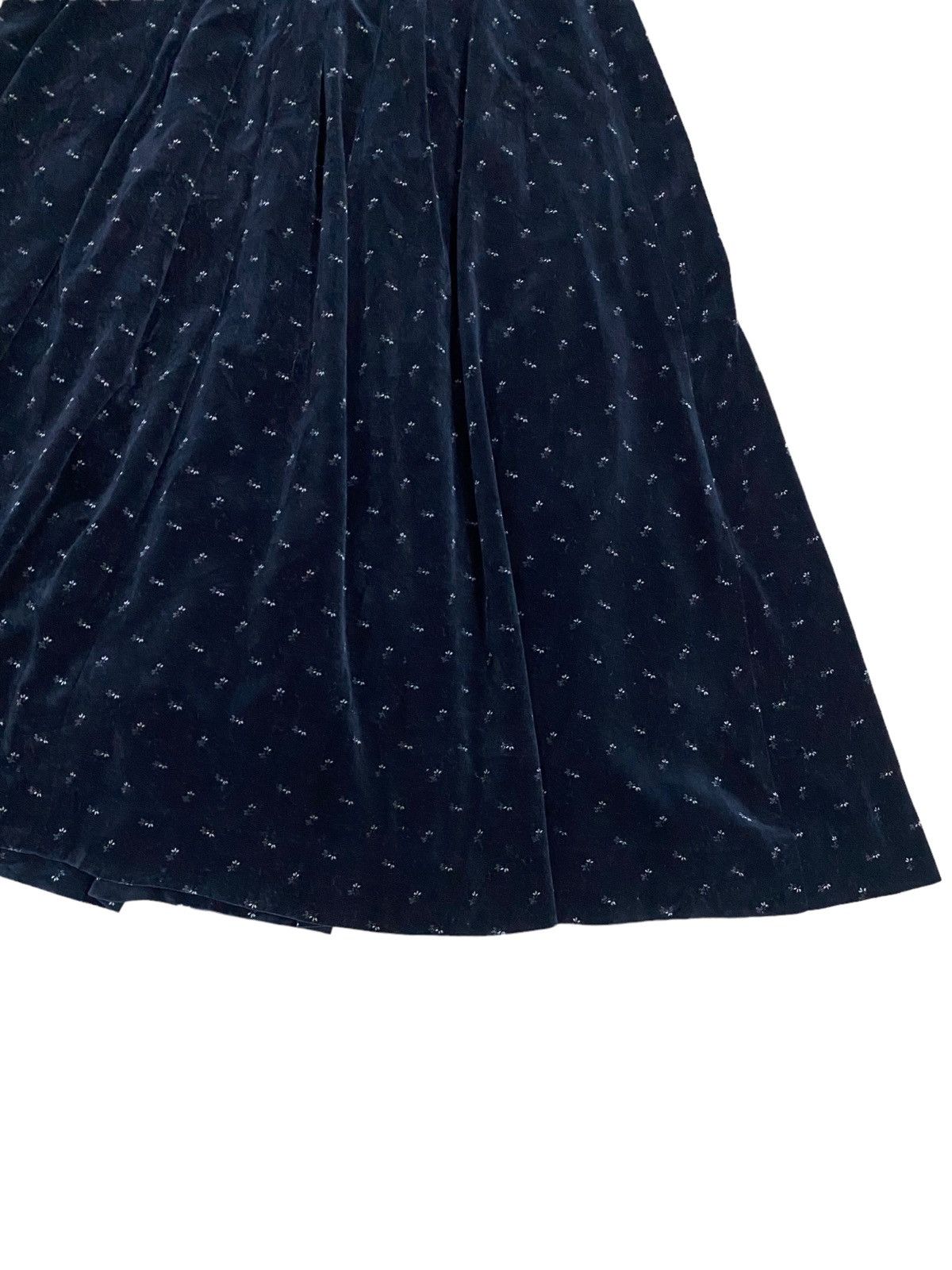 Comme des Garcons Vtg🔥Comme Des Garcons Midi Skirts Flower Design Size 32" / US 10 / IT 46 - 4 Thumbnail