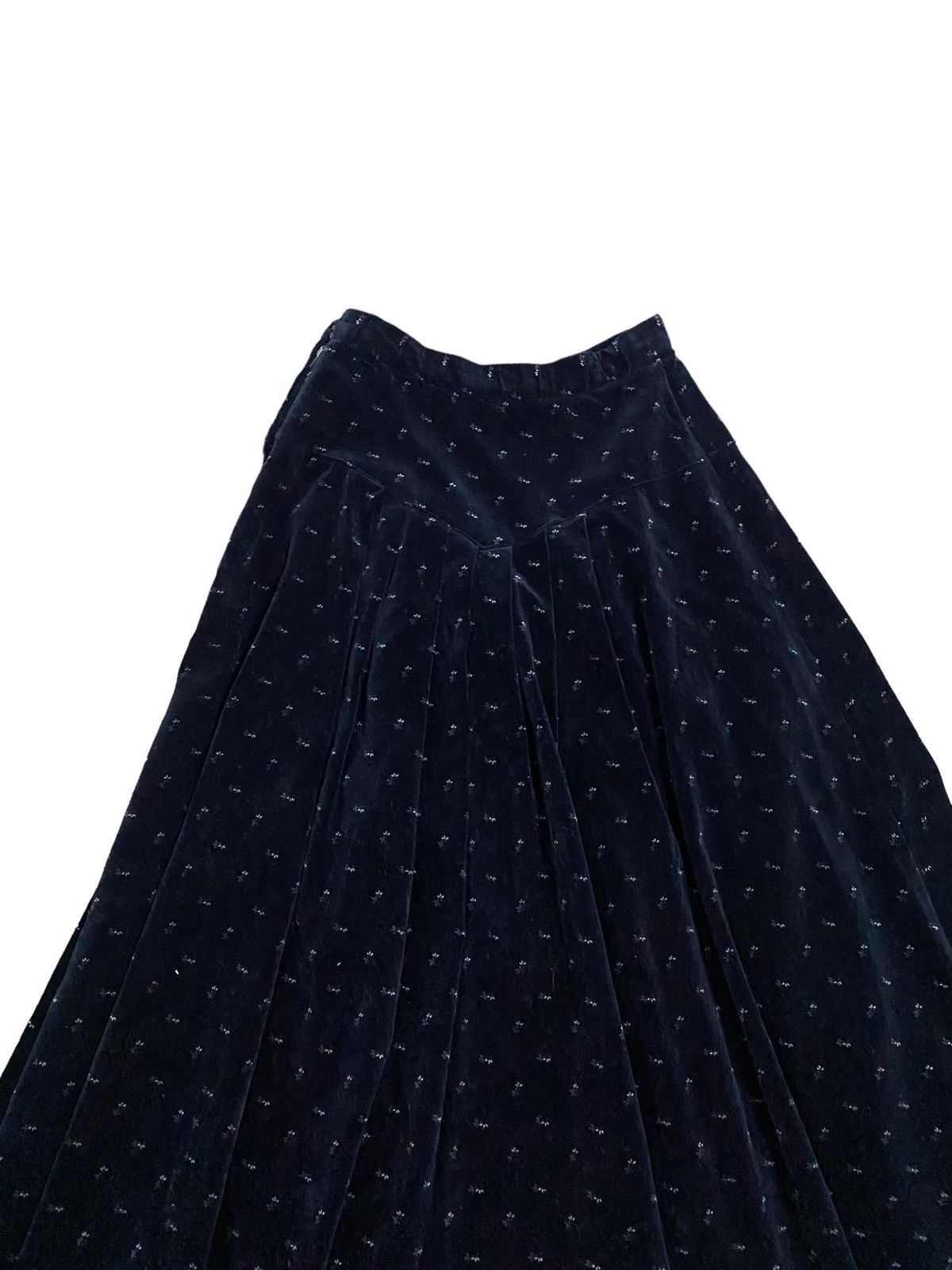 Comme des Garcons Vtg🔥Comme Des Garcons Midi Skirts Flower Design Size 32" / US 10 / IT 46 - 2 Thumbnail