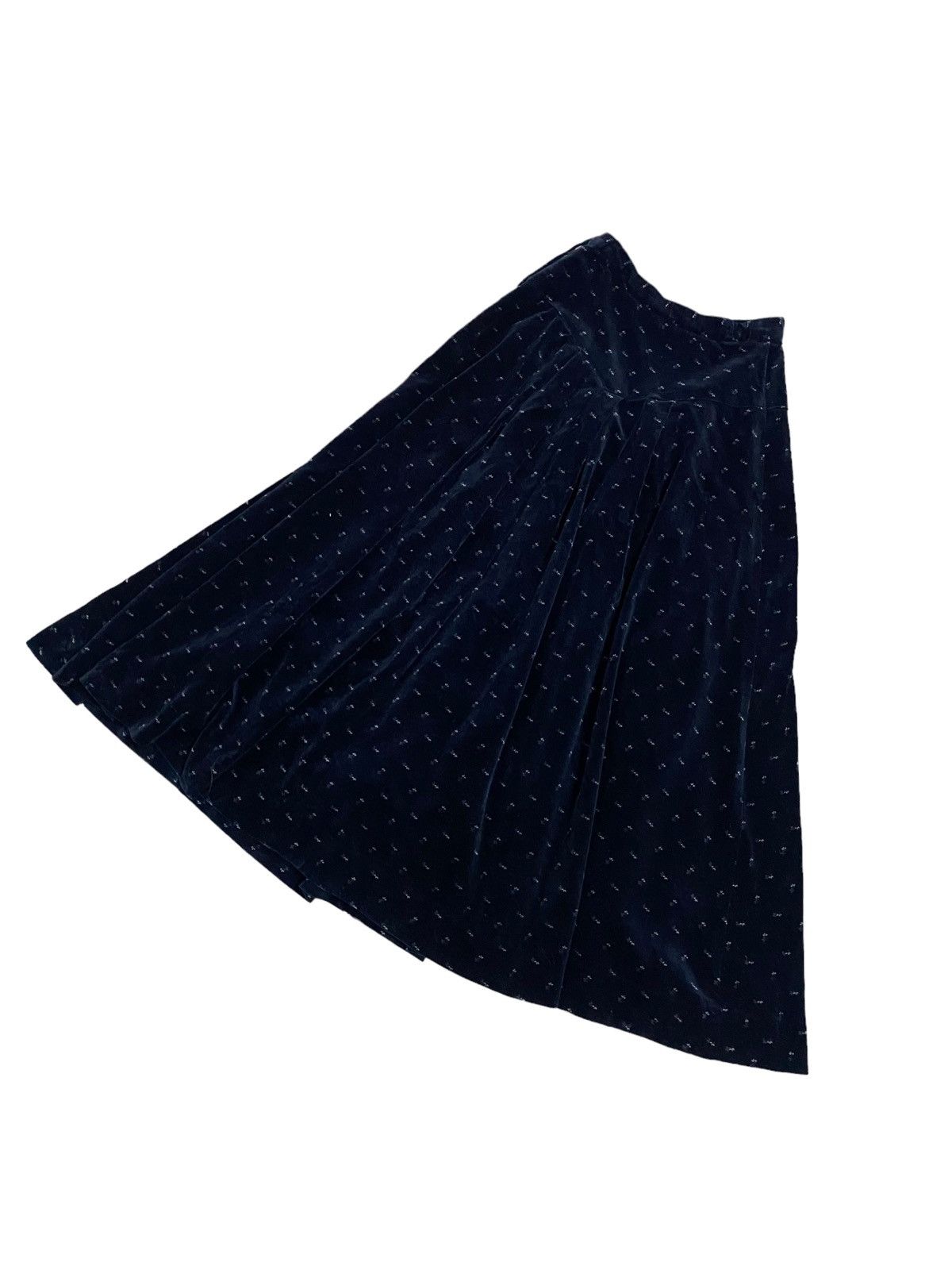 Comme des Garcons Vtg🔥Comme Des Garcons Midi Skirts Flower Design Size 32" / US 10 / IT 46 - 6 Thumbnail