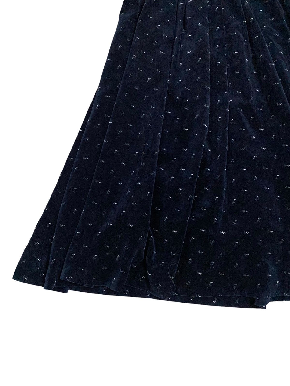 Comme des Garcons Vtg🔥Comme Des Garcons Midi Skirts Flower Design Size 32" / US 10 / IT 46 - 3 Thumbnail
