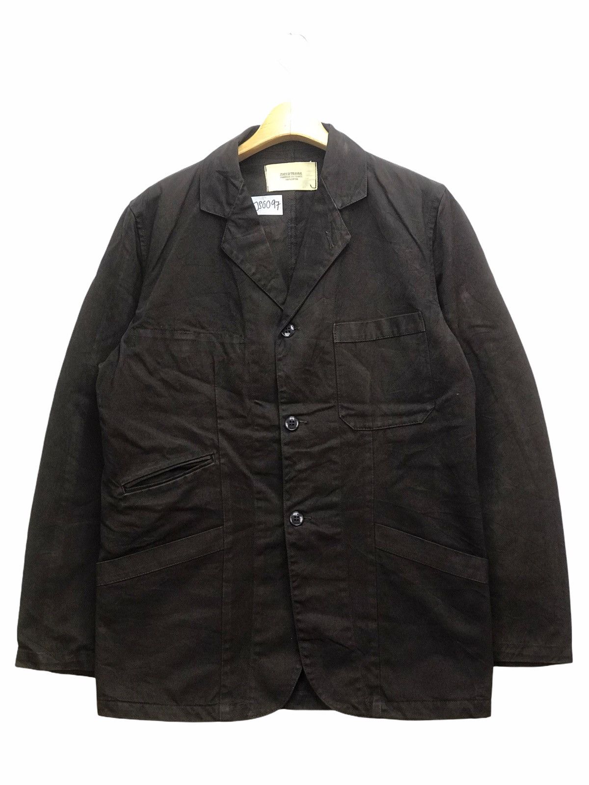 CABANE de ZUCCa Zucca Travail Worker Jacket Made In France Size US M / EU 48-50 / 2 - 1 Thumbnail