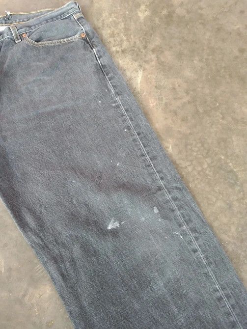 Levi's Vintage Levi's 501 Grey Distressed Jeans 36x30 Size US 36 / EU 52 - 6 Thumbnail
