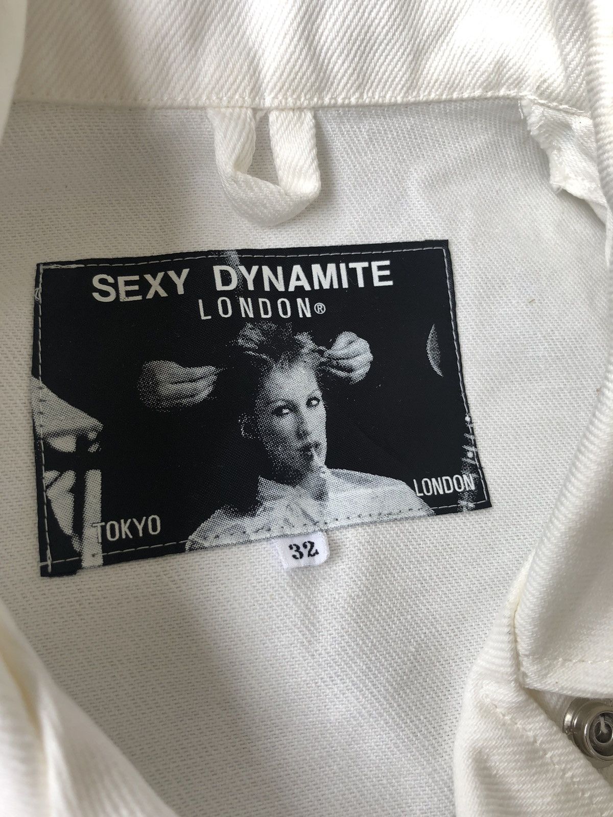 A.F.F.A. Sexy Dynamite 🇬🇧 Double Collar Sleeveless Biker Jacket Size US S / EU 44-46 / 1 - 7 Thumbnail