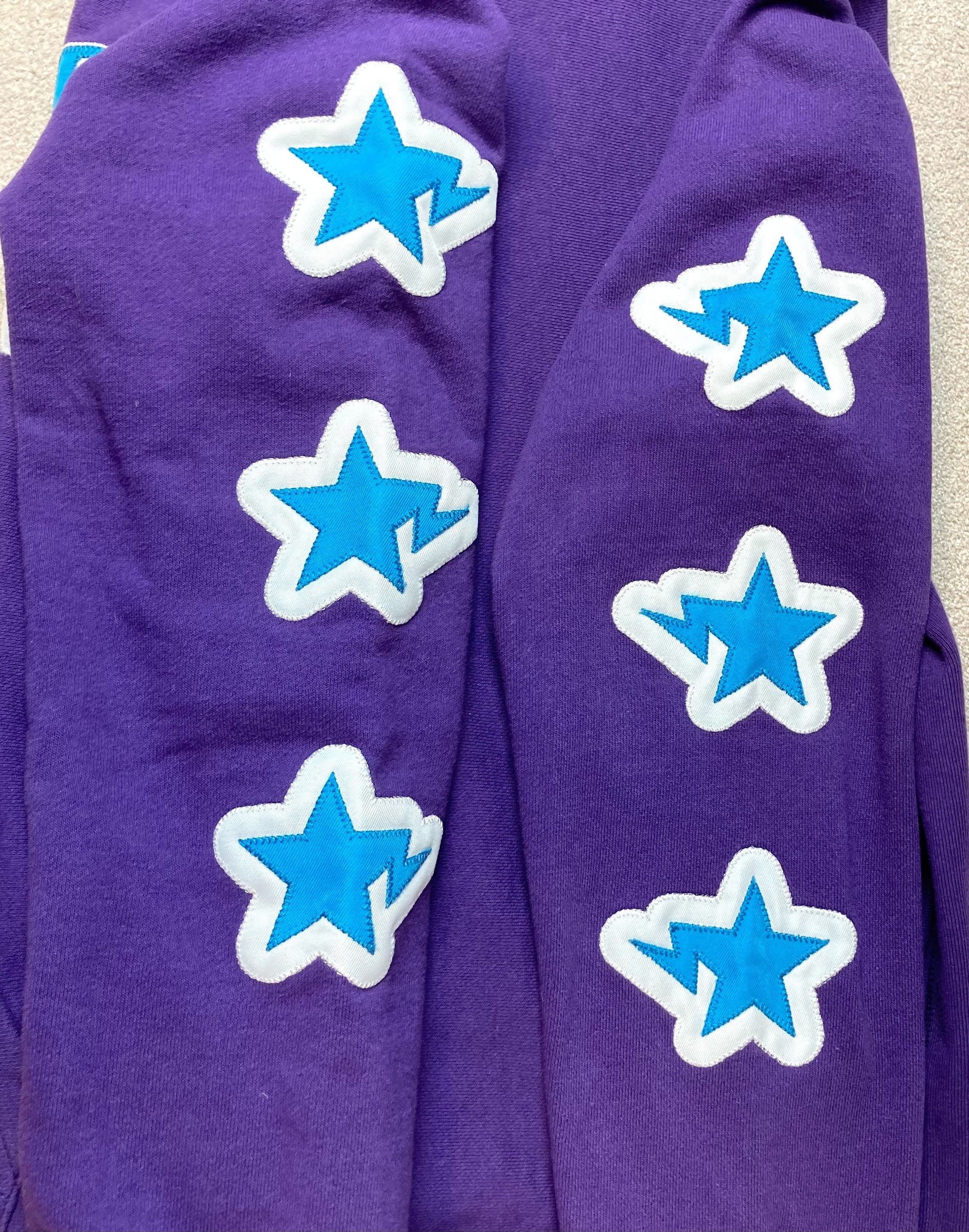 Bape Bape Purple Bapesta!! Star logo Patch Full Zip Hoodie Size US S / EU 44-46 / 1 - 4 Thumbnail