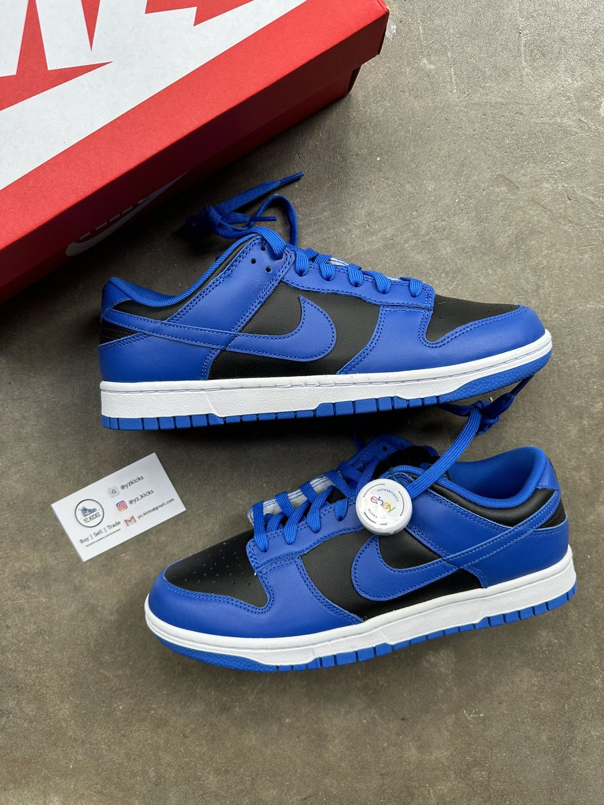 Nike Dunk Low Cobalt Size